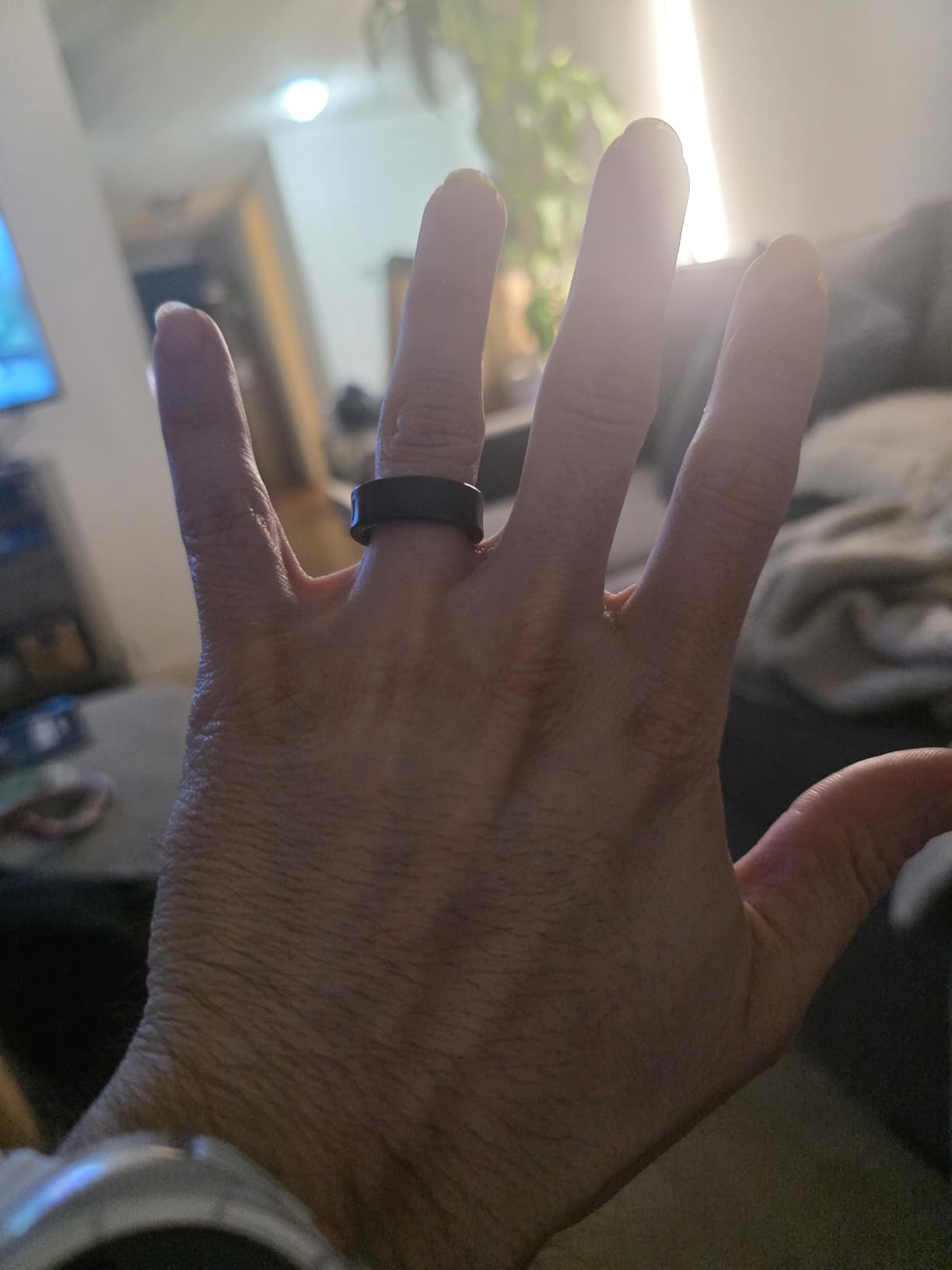 Samsung Galaxy Ring, AI Smart Ring, Size First w/Sizing Kit, No App Subscription, Fitness Monitor, Sleep Tracker, Up to 7-Day Battery, Size 9, Titanium Silver customer photo 1