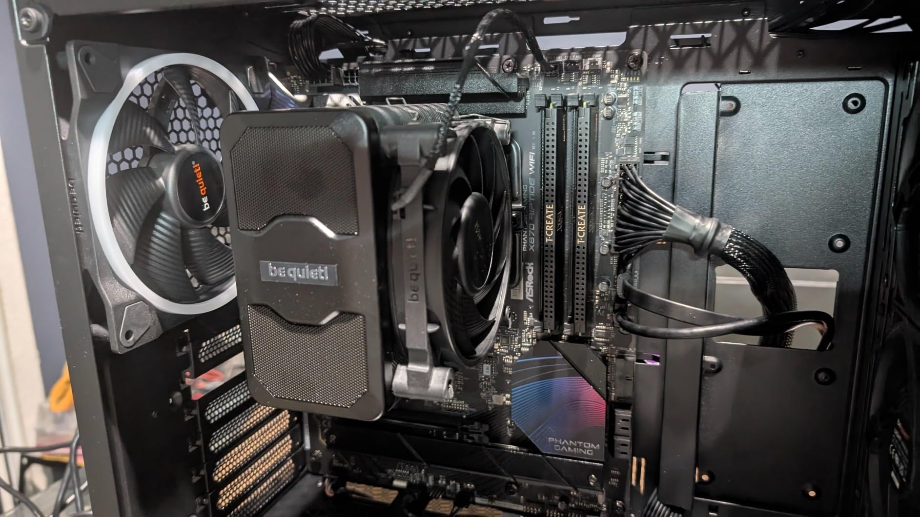 be quiet! Dark Rock 5 CPU air Cooler | Extremely high Cooling Performance | 6 high-Performance Heat Pipes | Silent Wings 4 120mm PWM Fan | high RAM and VRM Cooler Compatibility | BK035 customer photo 1