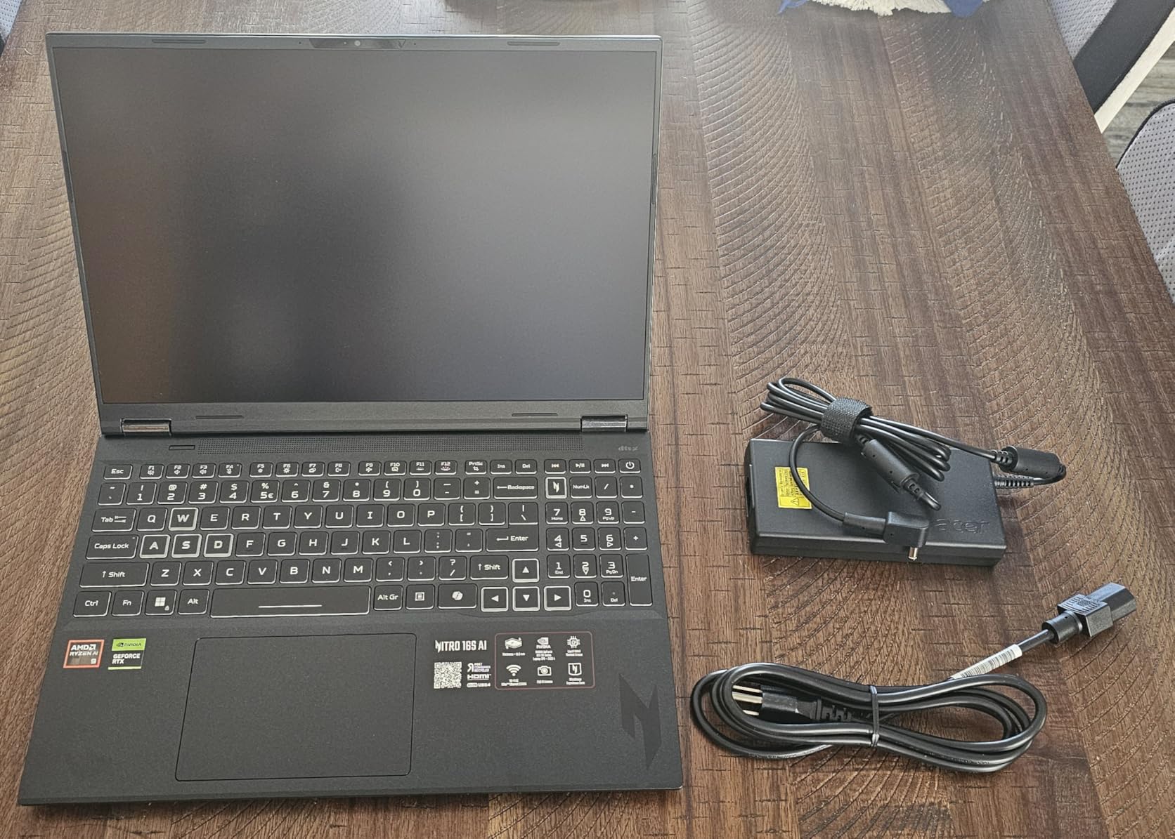 Acer Nitro 16S AI Copilot+ PC Gaming Laptop | AMD Ryzen AI 9 365 | NVIDIA GeForce RTX 5070 Ti Laptop GPU | 16