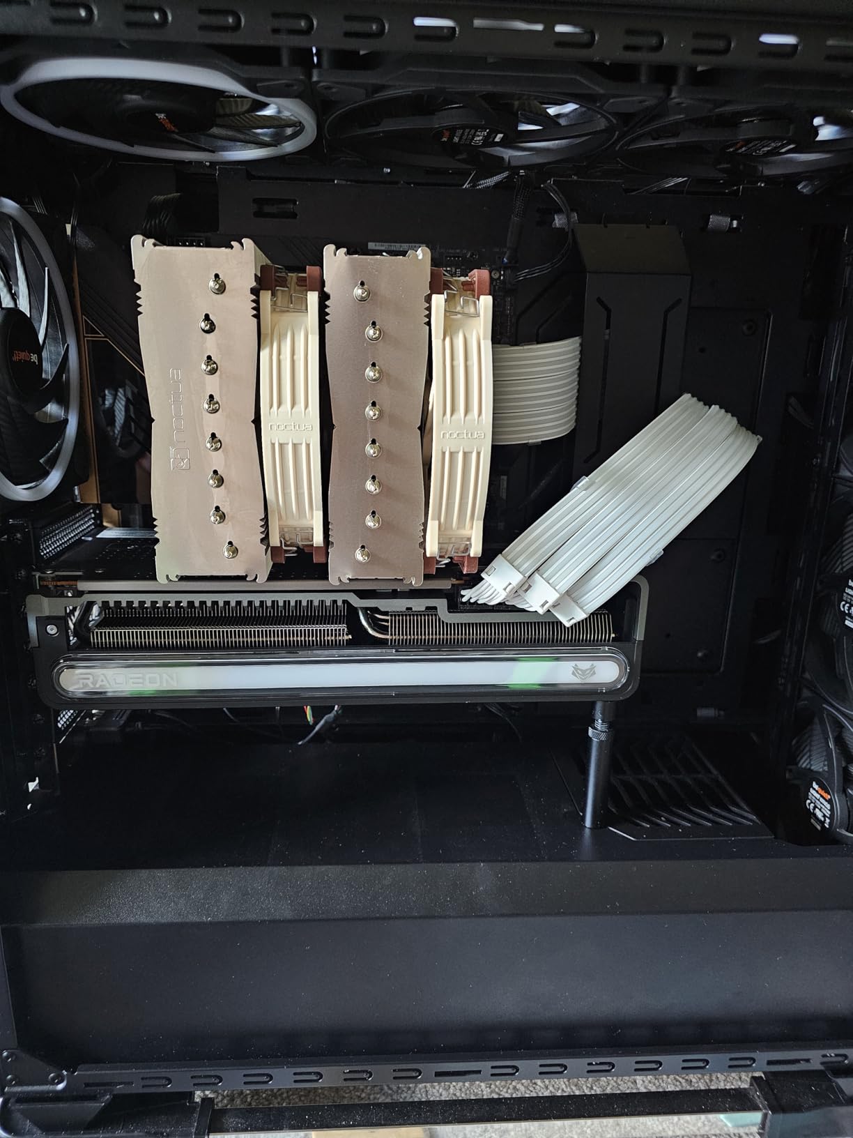 Noctua NH-D15 G2 LBC, Dual Tower CPU Cooler, Specialised Low Base Convexity Version for AMD AM5/AM4 (Brown) customer photo 2