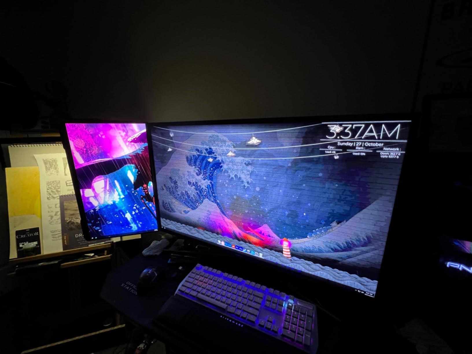 Samsung 24-Inch Odyssey G3 (G30D) Series FHD Gaming Monitor, 1ms, 180Hz, AMD FreeSync, Adjustable Stand, Black Equalizer, Virtual Aim Point, Eye Saver Mode, Flicker-Free customer photo 2
