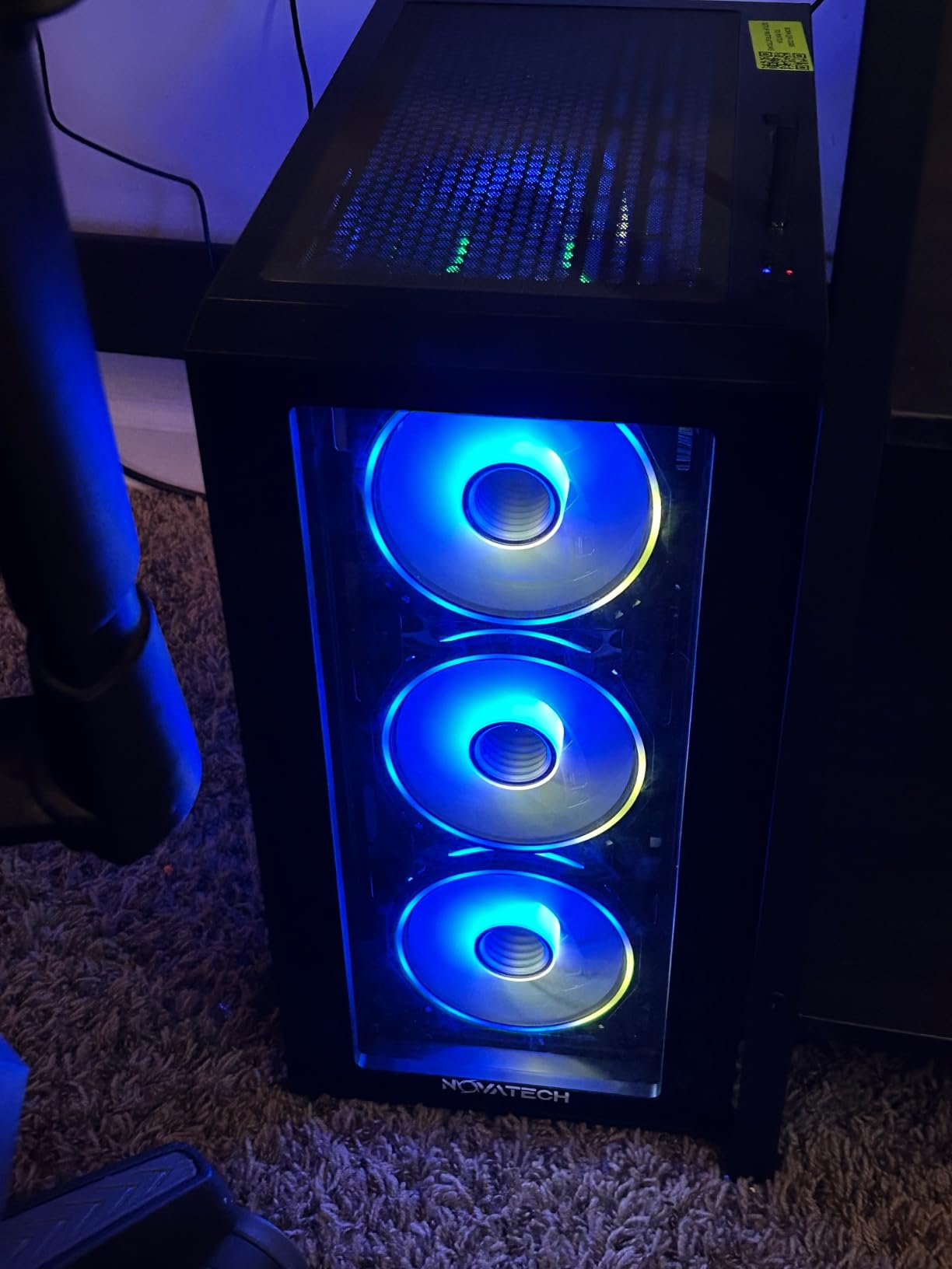 NOVATECH Phantom 2.0 - Prebuilt Gaming PC Desktop Computer - RX580 - Intel Xeon i7 3.5GHz - 16GB RAM - 512GB M.2 SSD, Win 11 Pro - Gaming Computer Tower - Pre Built PC Gaming - 1 Year Warranty customer photo 2