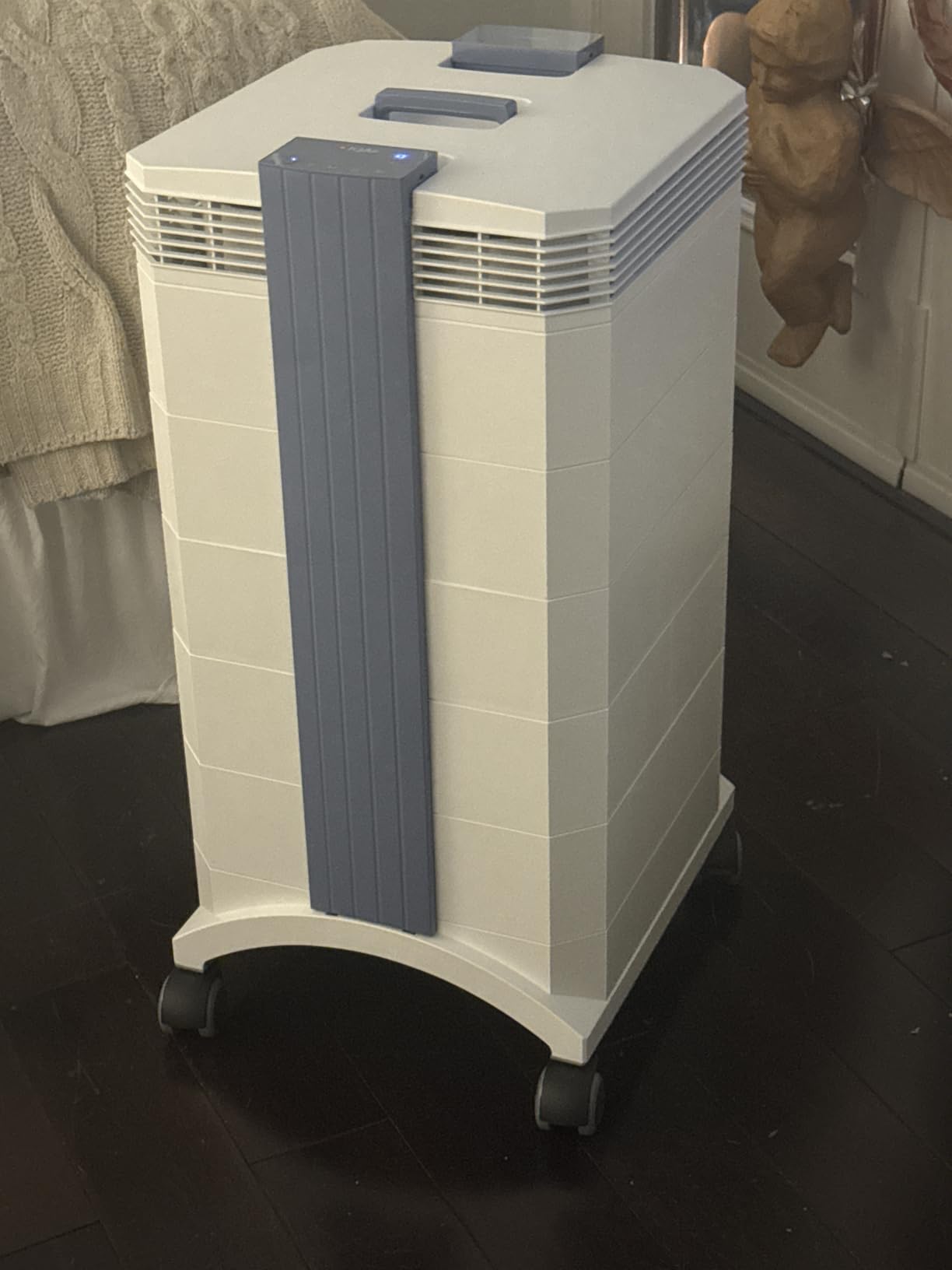 IQAir XE Series: HealthPro Plus Air Purifier - Smart HyperHEPA Filtration for Large Rooms up to 1125 sq ft - Smoke, Viruses, Allergens, Asthma, Mold, Dust, Pets, Swiss Made, WiFi Enabled customer photo 2