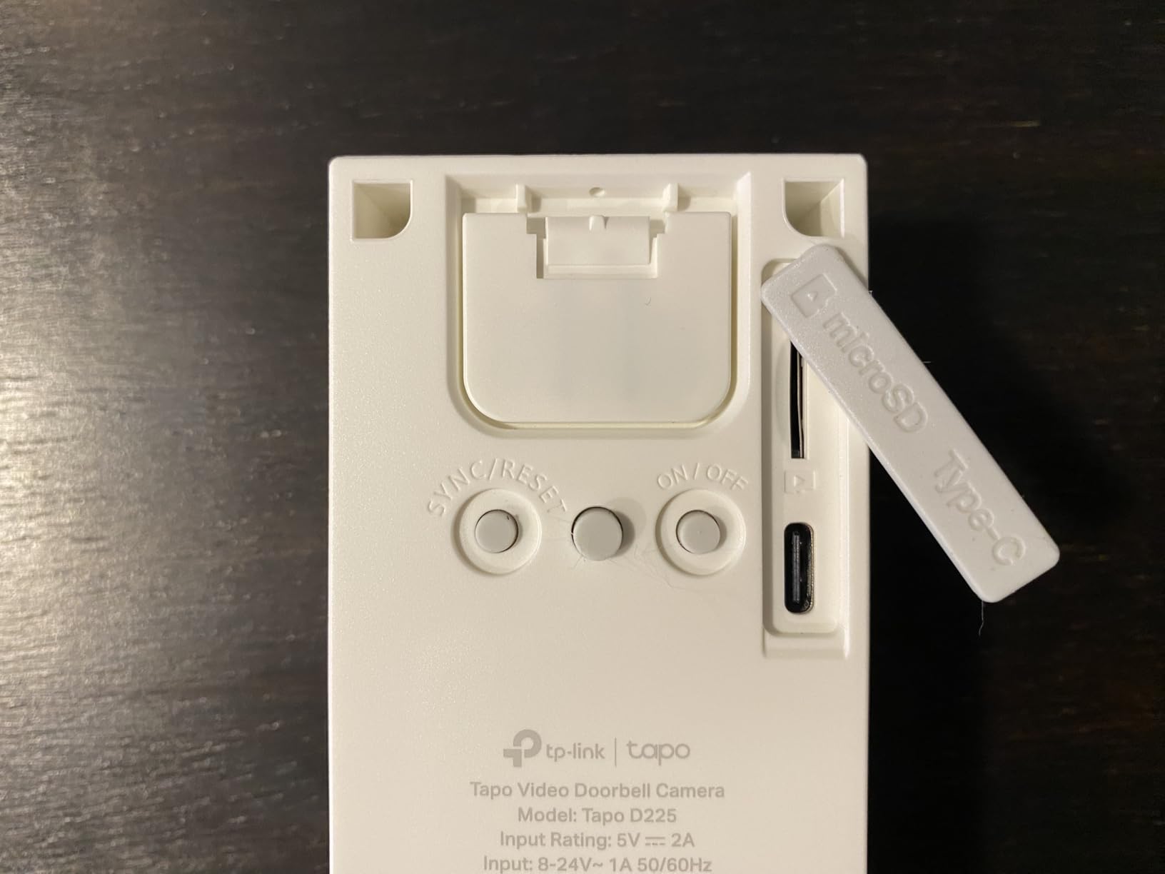 Tapo 2K+ Wired or Battery Powered Smart Video Doorbell with Chime - 180-degree Field of View, Person/Vehicle/Package Detection, Ring Call, 2-Way Audio, Subscription-Free Local Storage or Optional Cloud, D225 customer photo 1