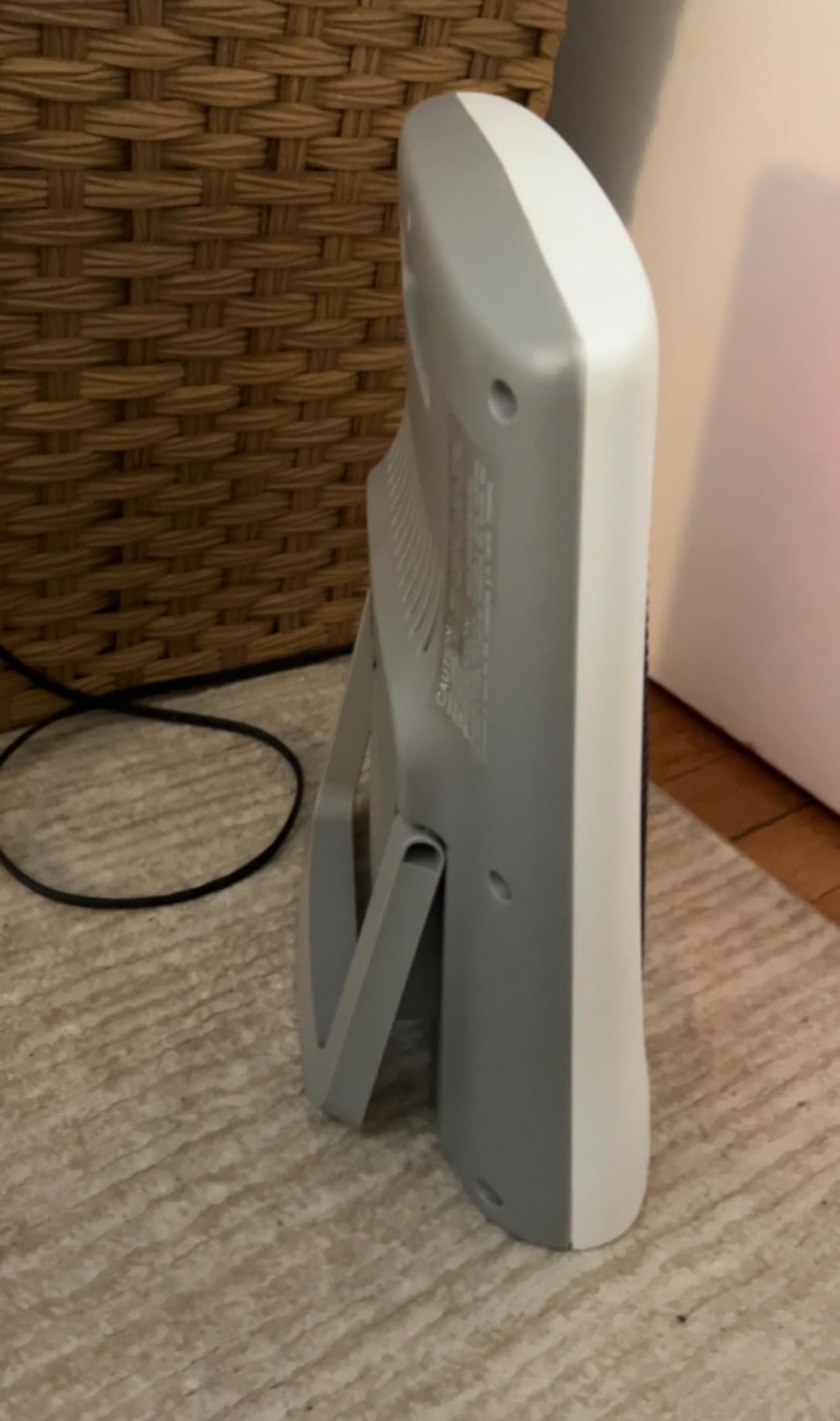 Radiant Space Heater, Portable Electric Heater, Infrared Heaters for Indoor Use, Halogen Heater for Garage Office, Foldable Holder, Overheat and Tip-over Protection, ETL Listed customer photo 2