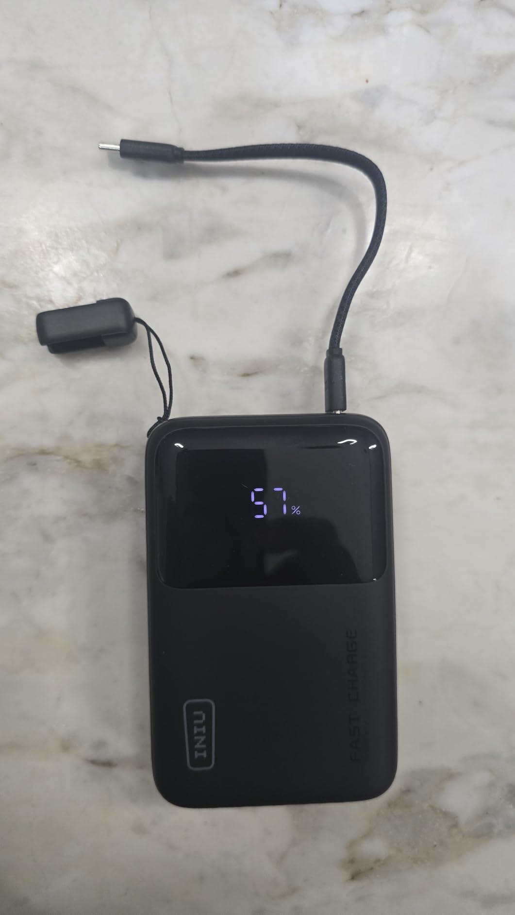 INIU 20000mAh Laptop Power Bank, Ultra Compact 65W PD Dual Fast Charging Portable Charger, TSA Approved Battery Pack with USB C Cable for Travel MacBook iPad Tablet Switch iPhone 17 16 Pro Samsung S25 customer photo 2