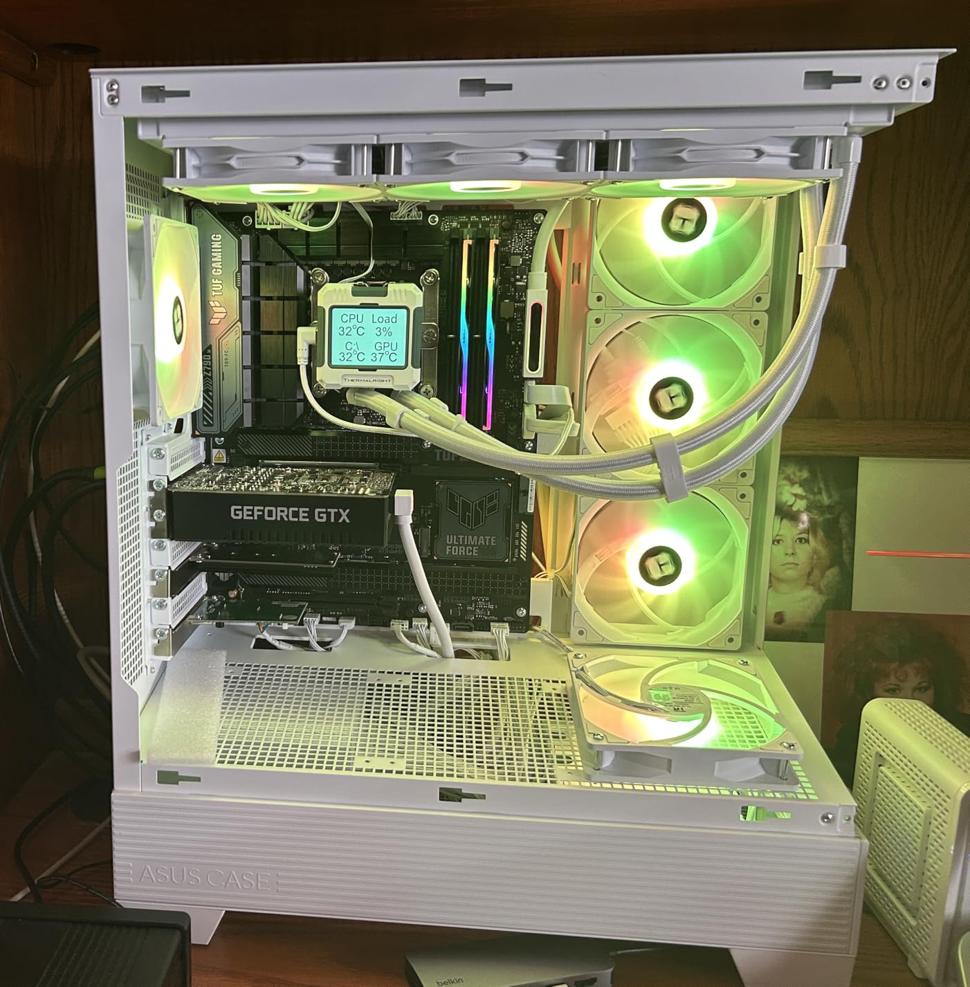 Intel i7-14700K 14th Gen 20-Cores LGA 1700 Desktop Processor with ASUS TUF Gaming Z790-Plus WiFi DDR5 Motherboard customer photo 1