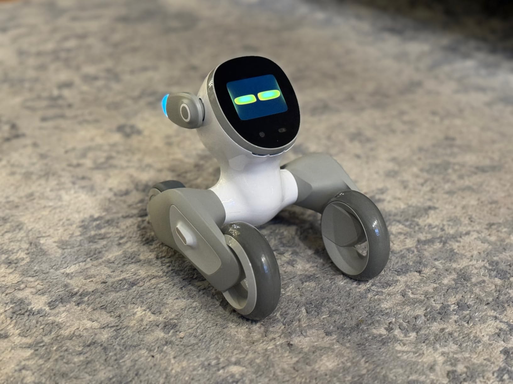 Loona Robot Pet Dog ChatGPT-4o Smart AI-Powered Companion Voice & Gesture Control, Real-Time Interaction Robotics Toys for Kids, Home Monitoring - Includes Charging Dock customer photo 1