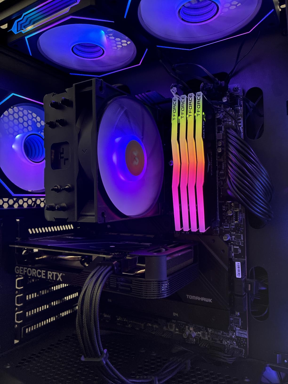 DARKROCK F120 3in1 120mm Infinite Mirror Design Case Fans with 24 LED Lights PWM Control & ARGB Effect, Hydraulic HDB Bearing for Low-Noise Operation customer photo 1