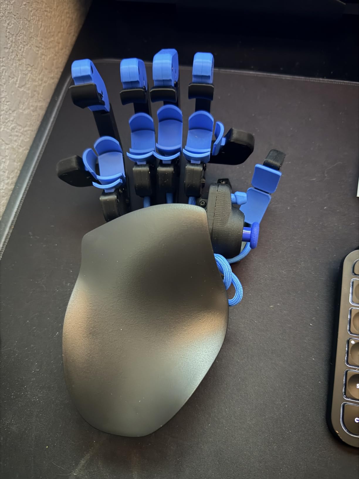 AZERON Gaming Keypad, Programmable One Handed Gaming Keyboard, with Hall Effect Analog Thumbstick and 30 Programmable Keys, 3D Printed Customized Keypad, for Righties (Black, Cyborg ll) customer photo 2