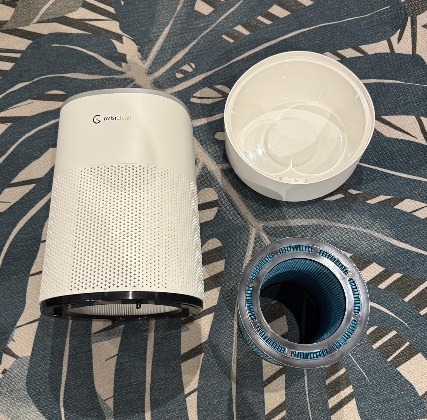 Air Purifier and Humidifier Combo All in One for Bedroom - Quiet 2 in 1 Smart Air Humidifier and Purifier for Home - Use Year-round for up to 1100 sq ft - InvisiClean AquaNova customer photo 1