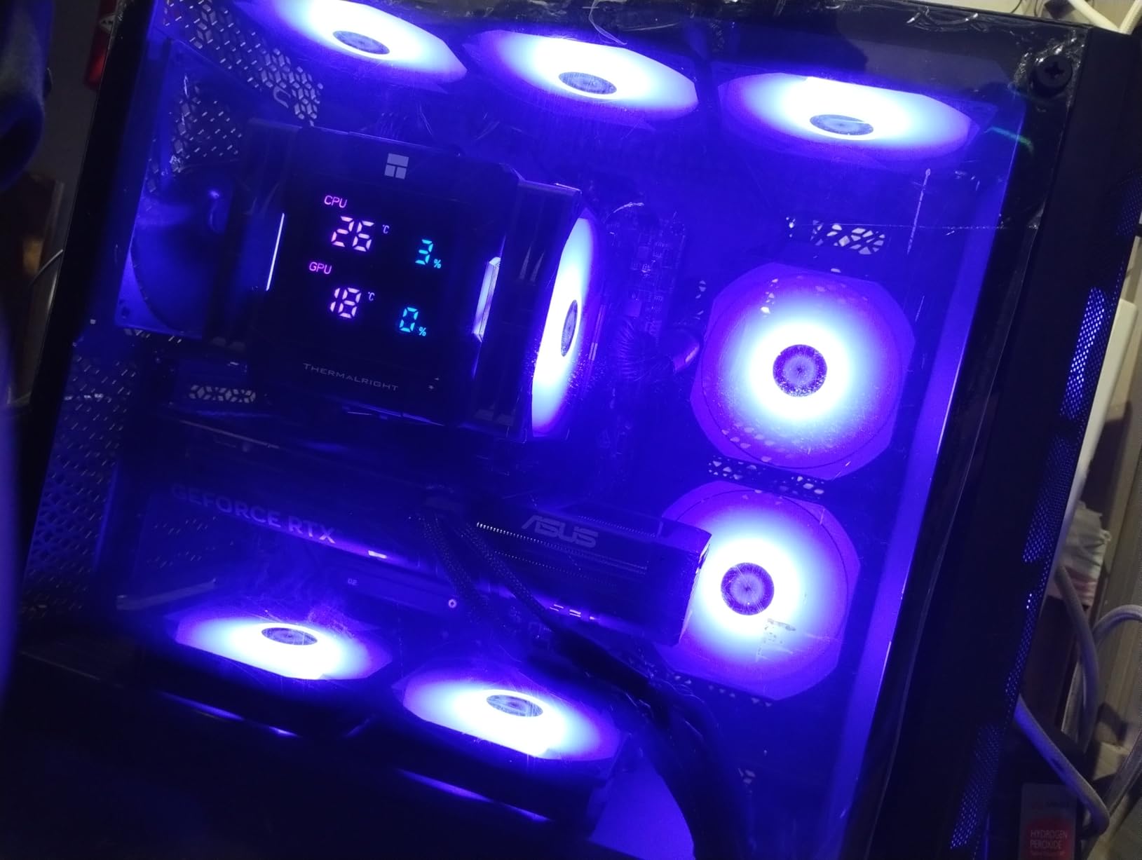 Thermalright TL-C14C-S X3 CPU Fan, 140mm ARGB Case Cooler, 4pin PWM Silent Computer Fan with S-FDB Bearing, 3-Pack Fans, up to 1500RPM PC Cooling customer photo 1