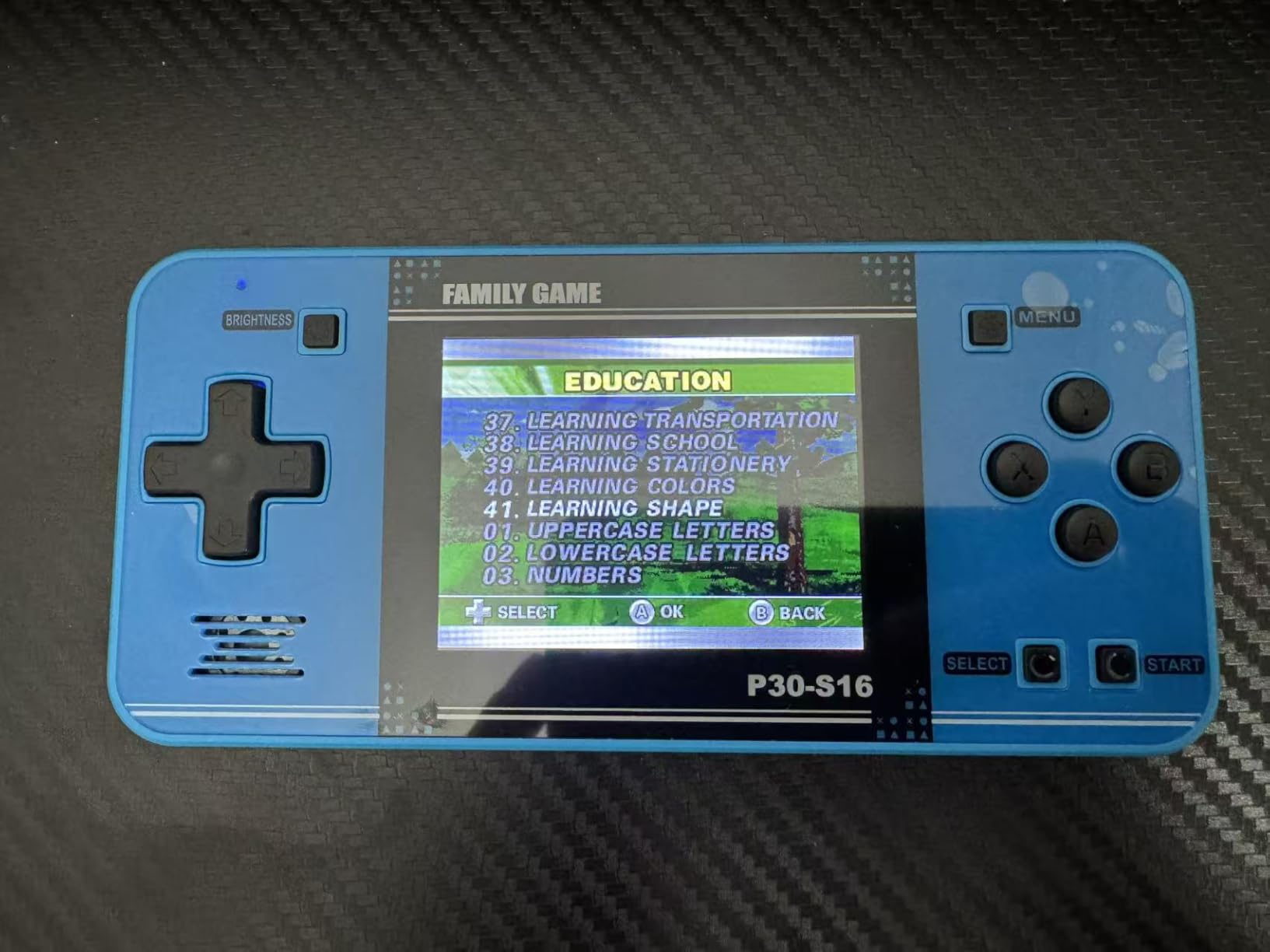 Handheld Game for Kids -Preloaded 220 Retro Video Games, Portable Gaming Player with Rechargeable Battery 3.0
