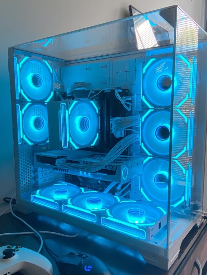 Lian Li O11 Vision Compact Black-Steel-Tempered Glass ATX Mid Tower Computer Case - Back Connect Support - O11VPX customer photo 2