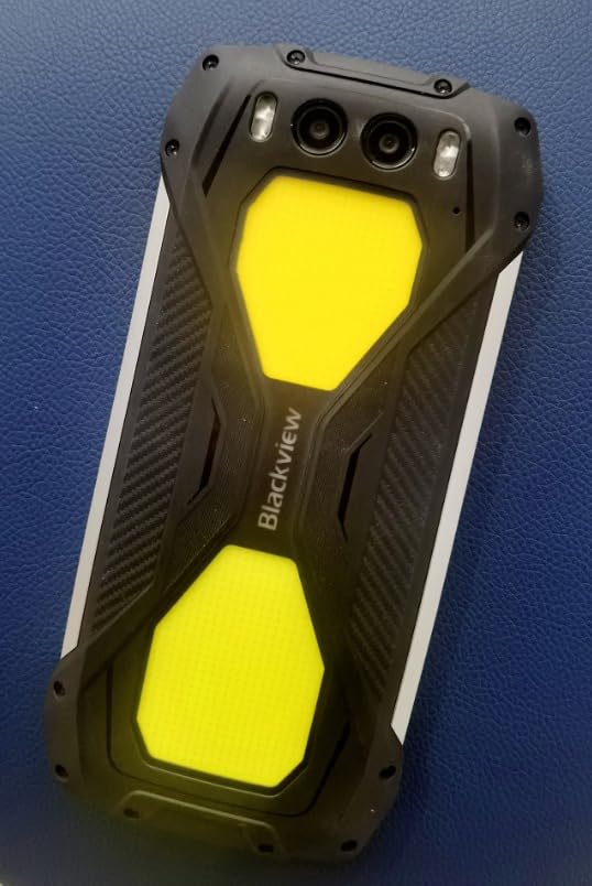 Blackview BV7300 Rugged Phone, 15000mAh/45W, Dual 800LM Camping Light, Night Vision Camera, 18GB+256GB/2TB Rugged Smartphone Unlocked Gemini AI, 50MP+32MP+20MP, 6.67