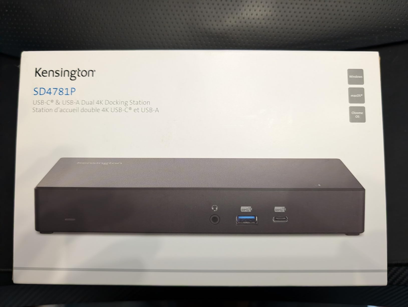 Kensington SD4781P USB-C DisplayLink Docking Station, Dual 4K Display, 2xHDMI, 2xDisplayPort, 100W Power Delivery (K33603NA) customer photo 2