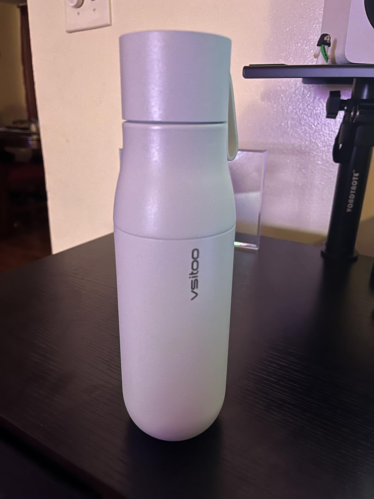 VSITOO S1 Pro 15oz AI Self-Cleaning Insulated Mini Water Bottle | Auto UV-C, 30-Day Battery, Magnetic, 304 Stainless Steel, IPX7, BPA-Free, Smart Display, Leak-Proof, Gym, Gift for Women Men customer photo 2