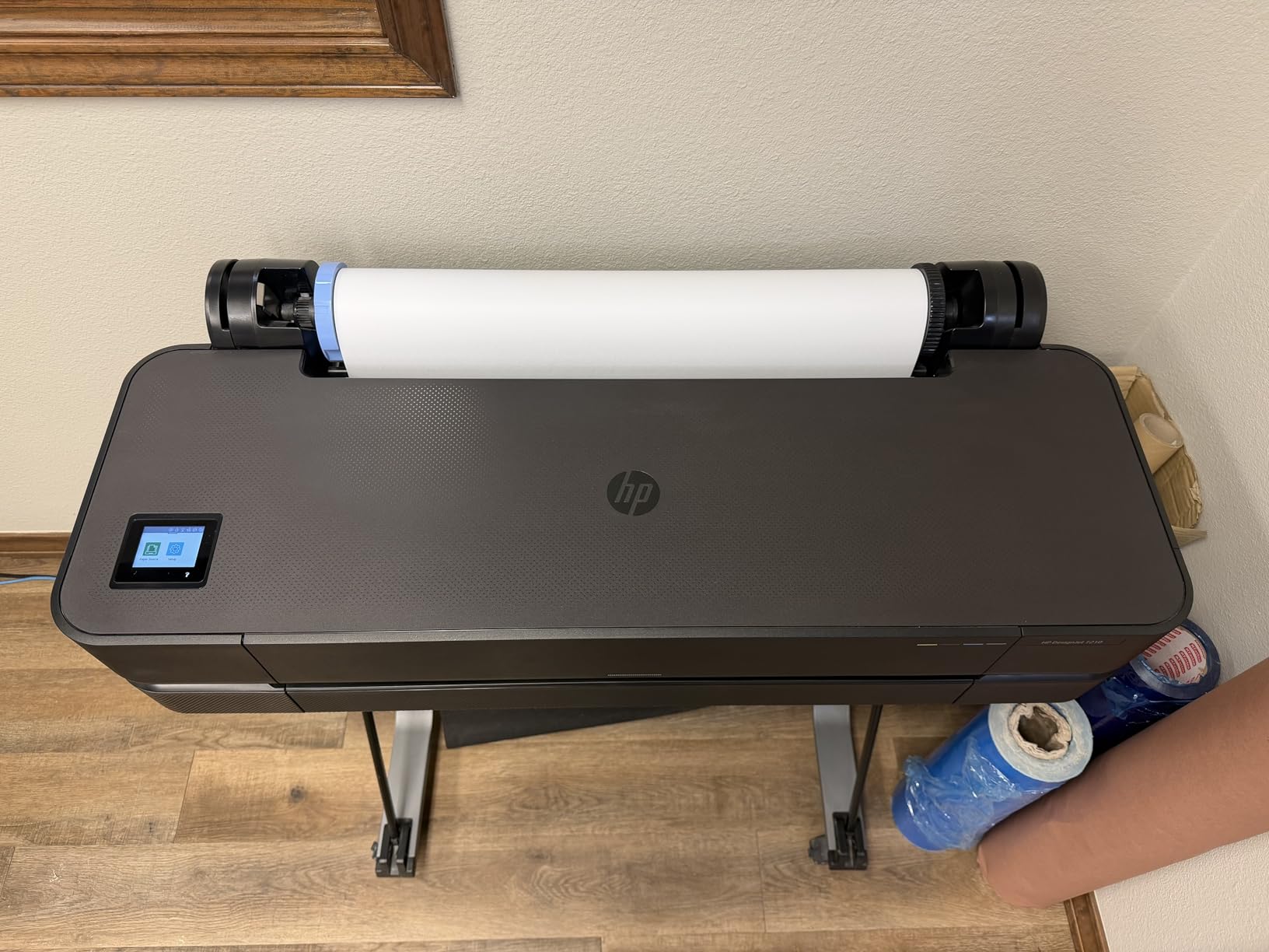 HP DesignJet T210 Large Format Color Plotter Printer, 24-Inch, CAD & Poster Prints (8AG32D) customer photo 1