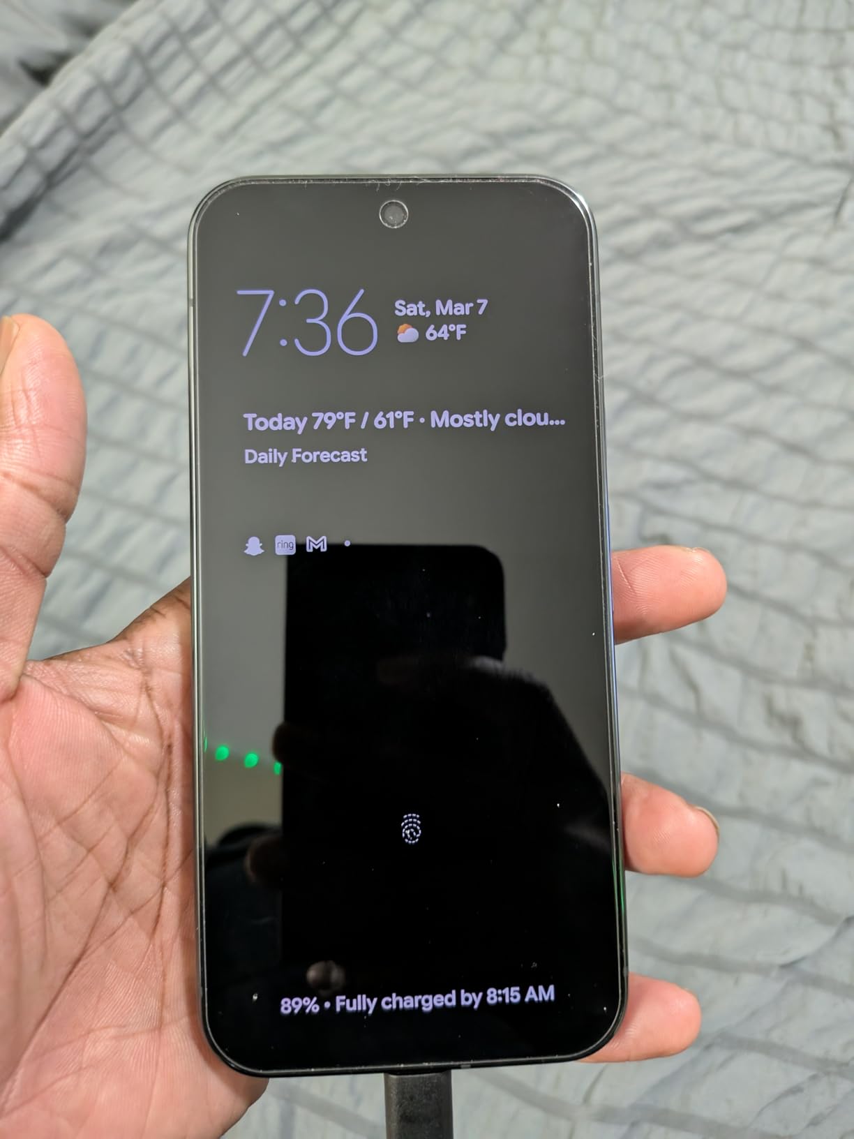 Google Pixel 9 Pro XL, 128GB, Obsidian - Unlocked (Renewed) customer photo 2