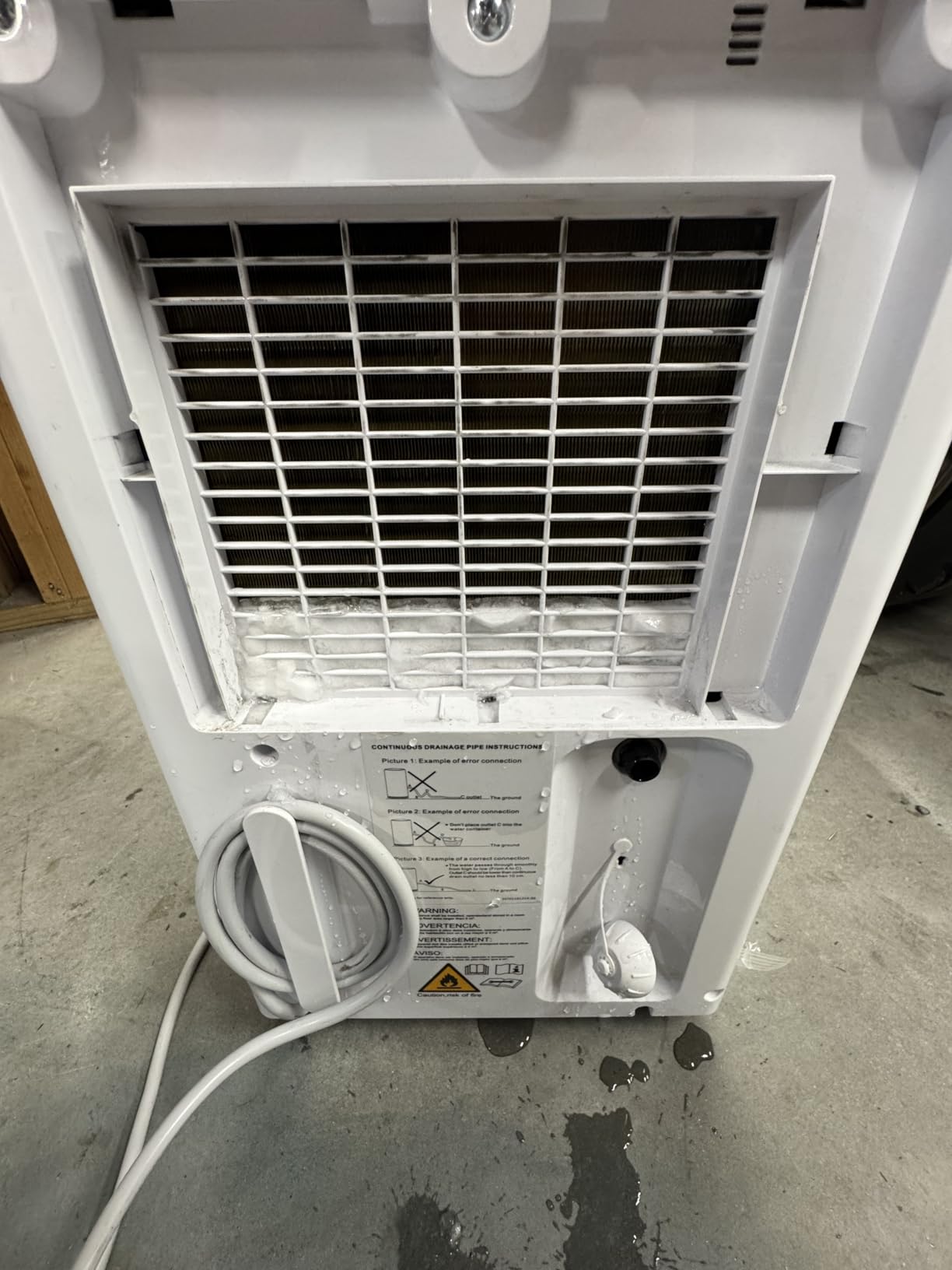1500 Sq. ft Dehumidifier for Basement and Large Room, 21 Pints Dehumidifiers for Home with Drain Hose, Intelligent Humidity Control, 3 Modes, 24H Timer, Ideal for RV, Bathroom, Bedroom customer photo 2