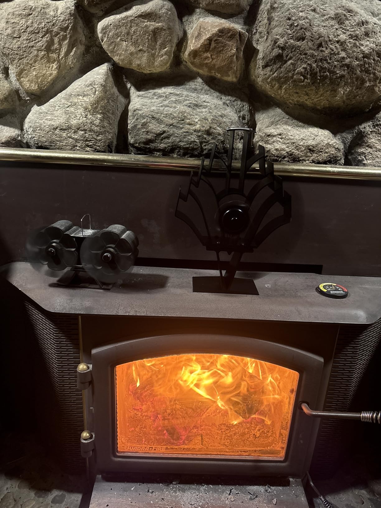 Heat Powered Stove Fan for Wood & Pellet Burners customer photo 1