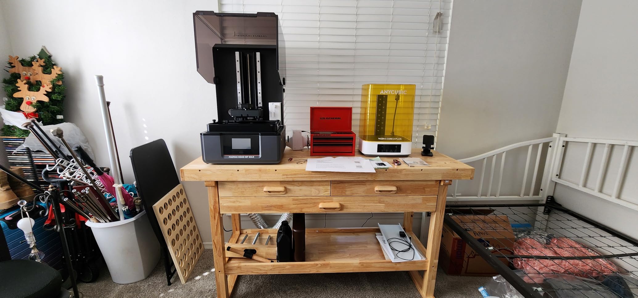 ANYCUBIC Resin 3D Printer, Photon Mono M7 MAX 13.6-inch 7K Mono LCD, High Precision, Temperature Control, Efficient Productivity, Large Printing Size of 11.73 x 6.46 x 11.81 Inch customer photo 1