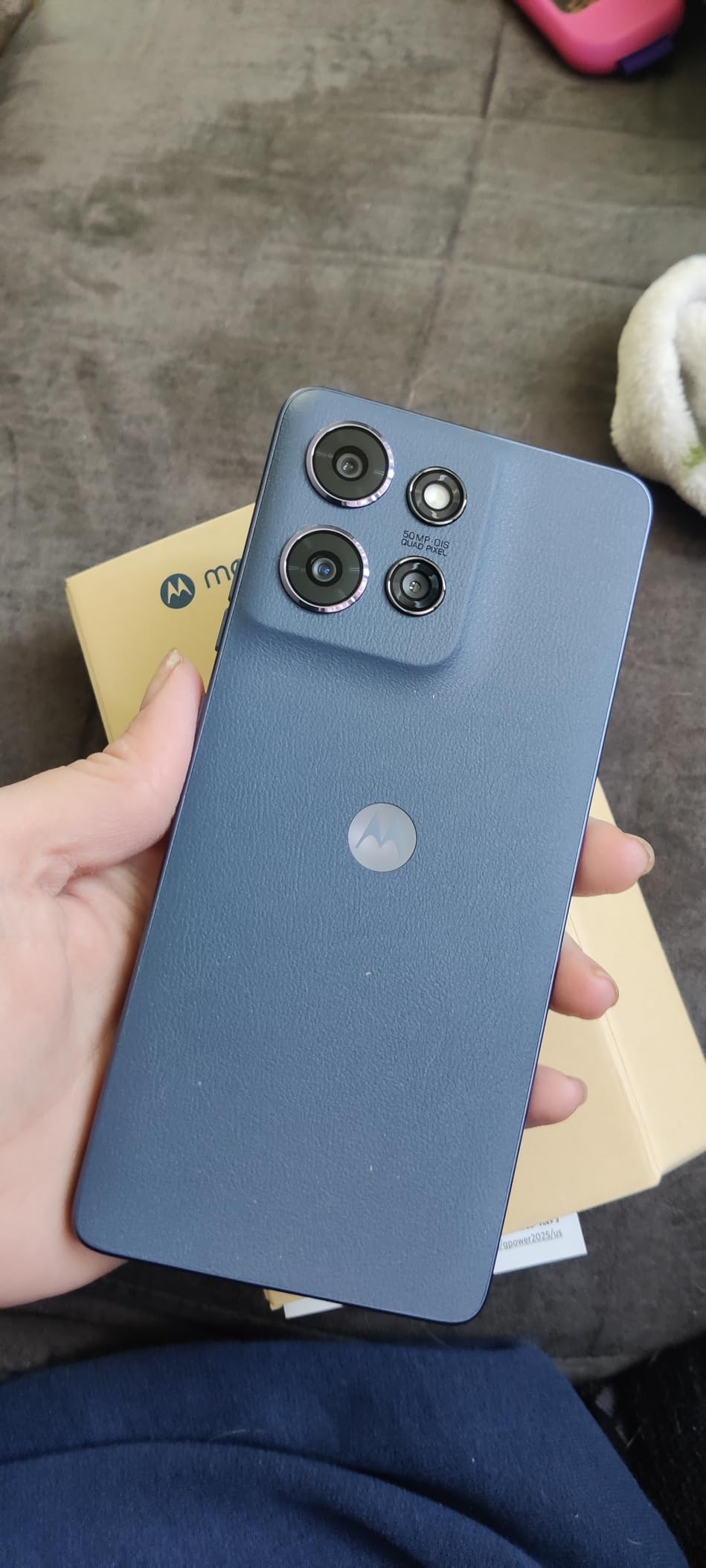 Motorola Moto G Power - 2025 | Unlocked | Made for US 8/128GB | 50MP Camera | Slate Gray customer photo 1