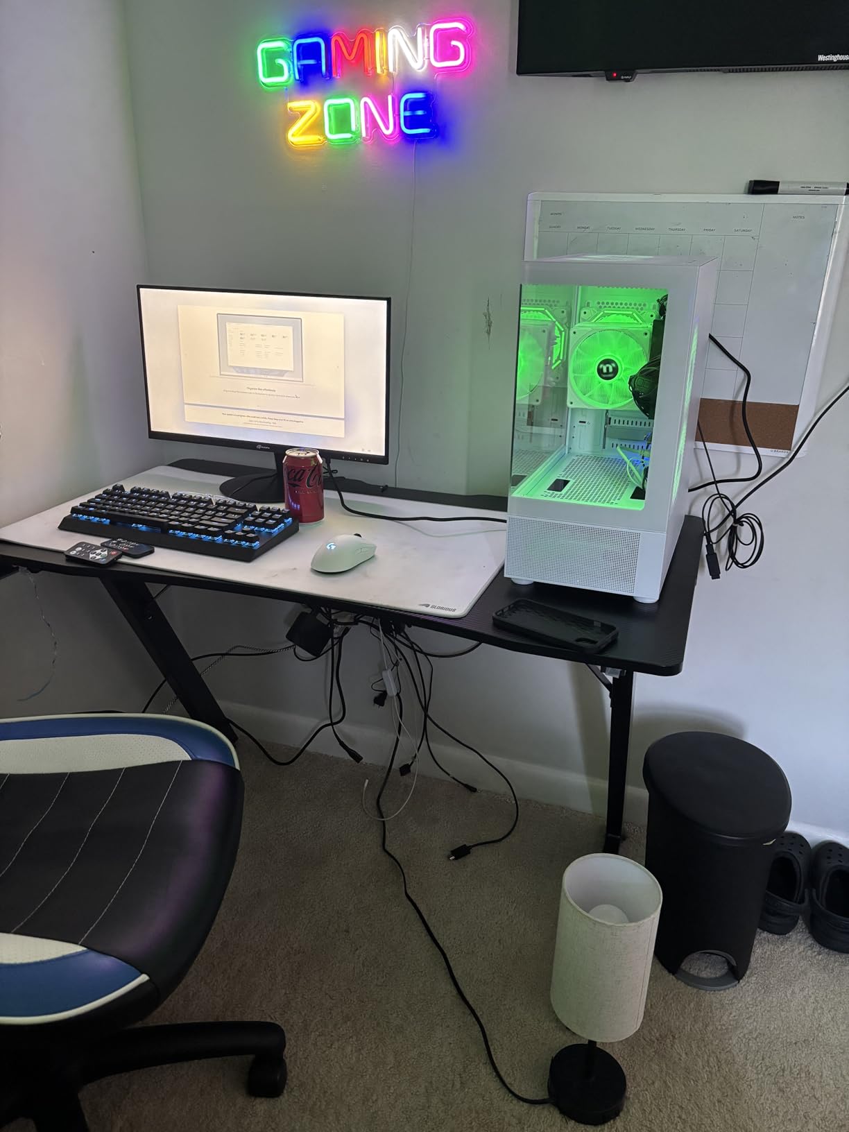 Gaming PC Desktop Computer, AMD Ryzen 5 5600GT 16GB RAM 1TB NVMe SSD, Prebuilt Tower PC with Integrated Graphics, ATX 3.0 Power, RGB Cooling Fans, Windows 11 Home for Home Office, and Student (Black) customer photo 2