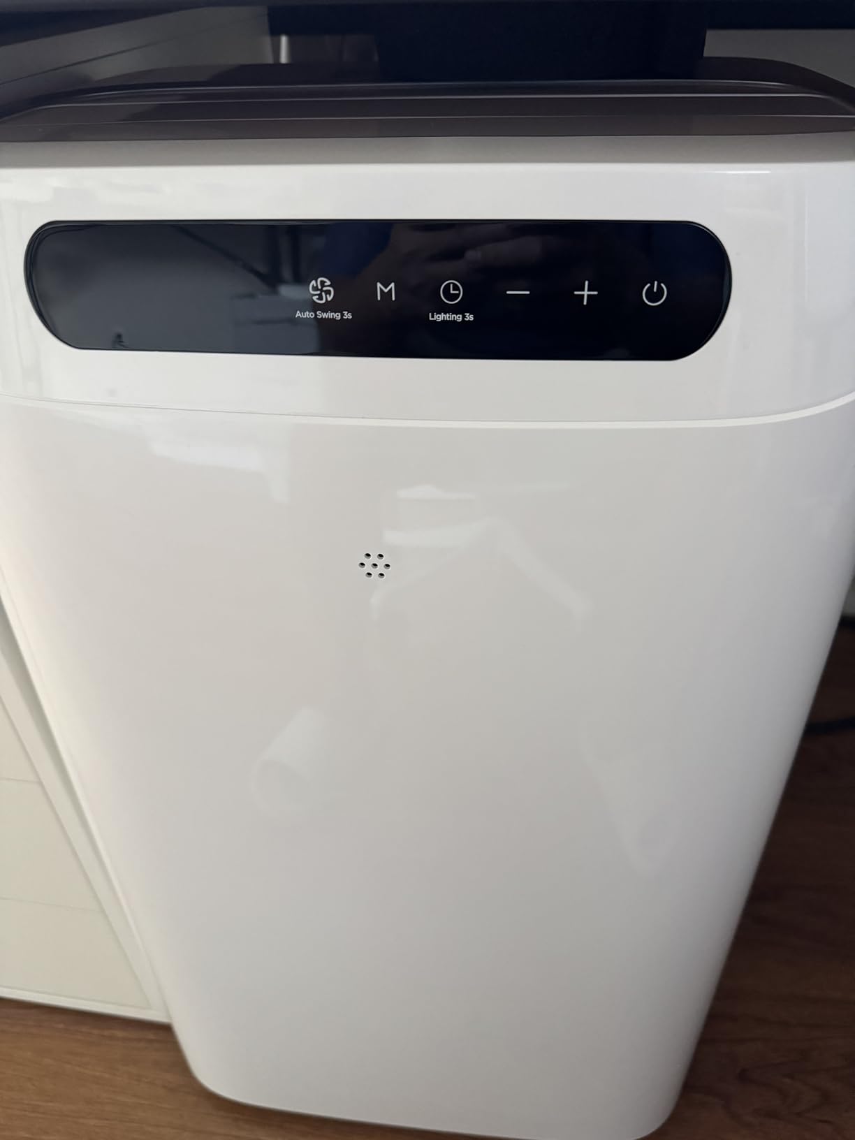 14000 BTU Portable Air Conditioners, Cools Up to 700 Sq.Ft, Portable AC Unit with Remote Control, Cooling, Fan, Dehumidification, Sleep Mode & Installation Kits for Large Rooms, White customer photo 1