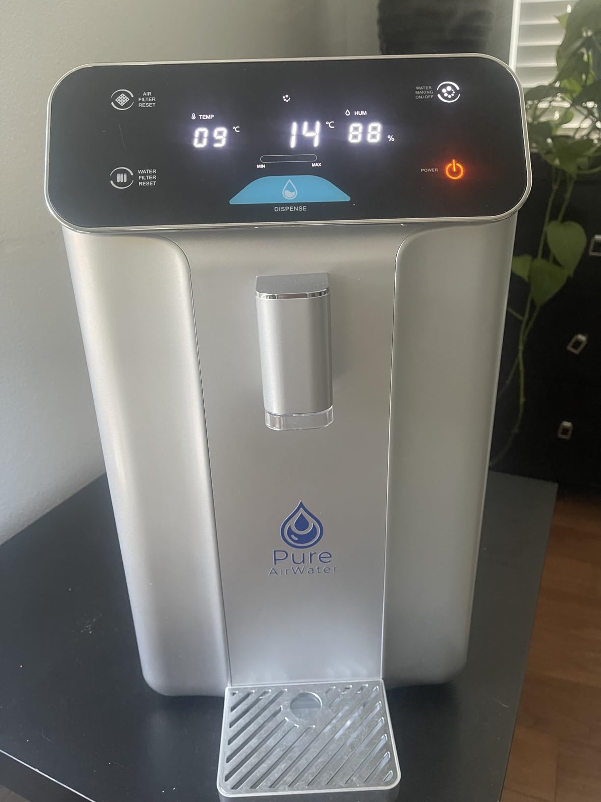 Atmospheric Water Generator A10/Make Water from Air/No Plumbing, No Tap Water Needed/for Home, RV, Boat, Off-Grid or Emergencies/2.64 Gallon (10L) customer photo 2