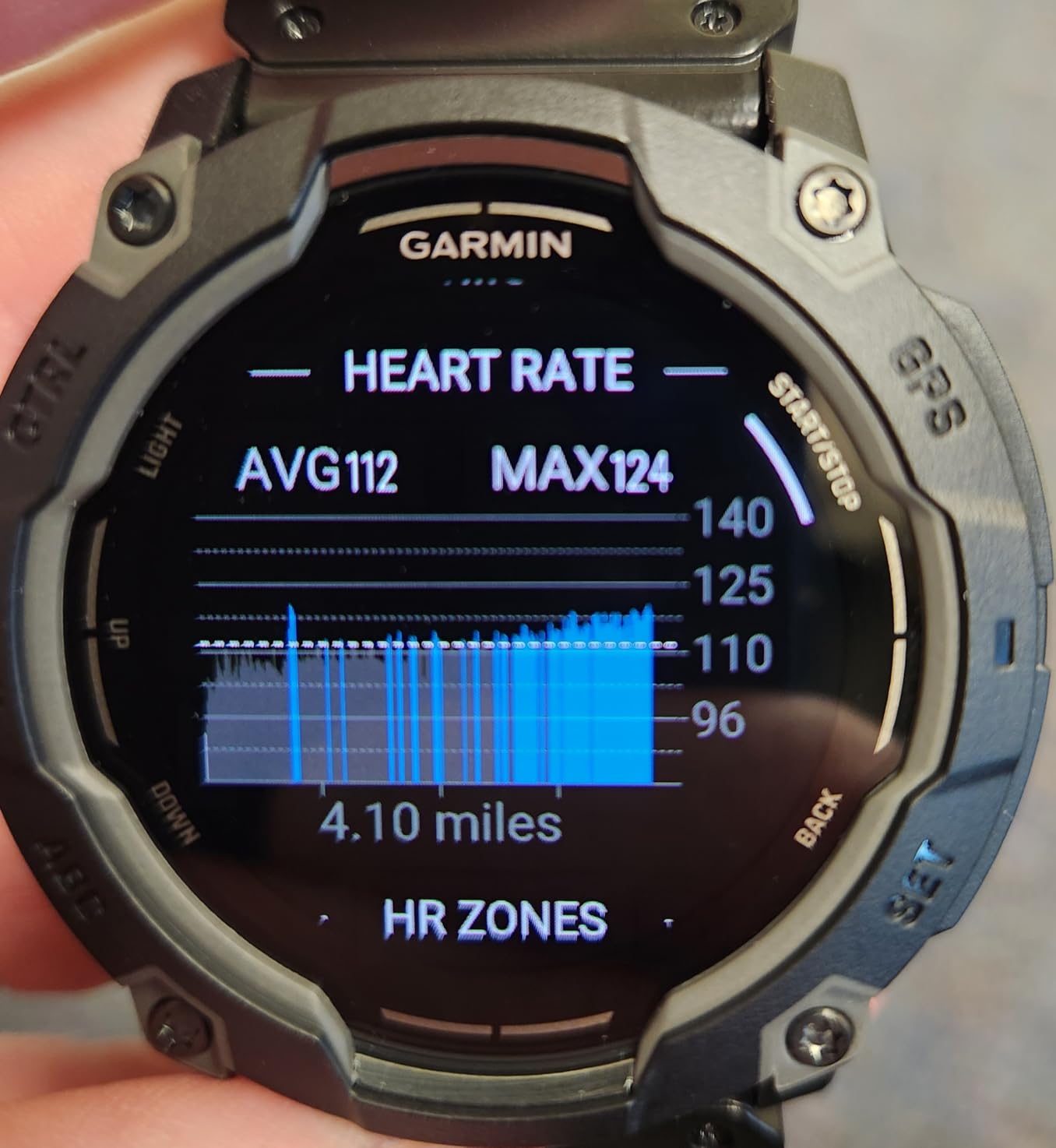Garmin Instinct 3 45mm, AMOLED Display, Rugged Outdoor GPS Smartwatch, Metal-Reinforced Bezel, Built-in Flashlight, Up to 18 Days of Battery Life, Black customer photo 1
