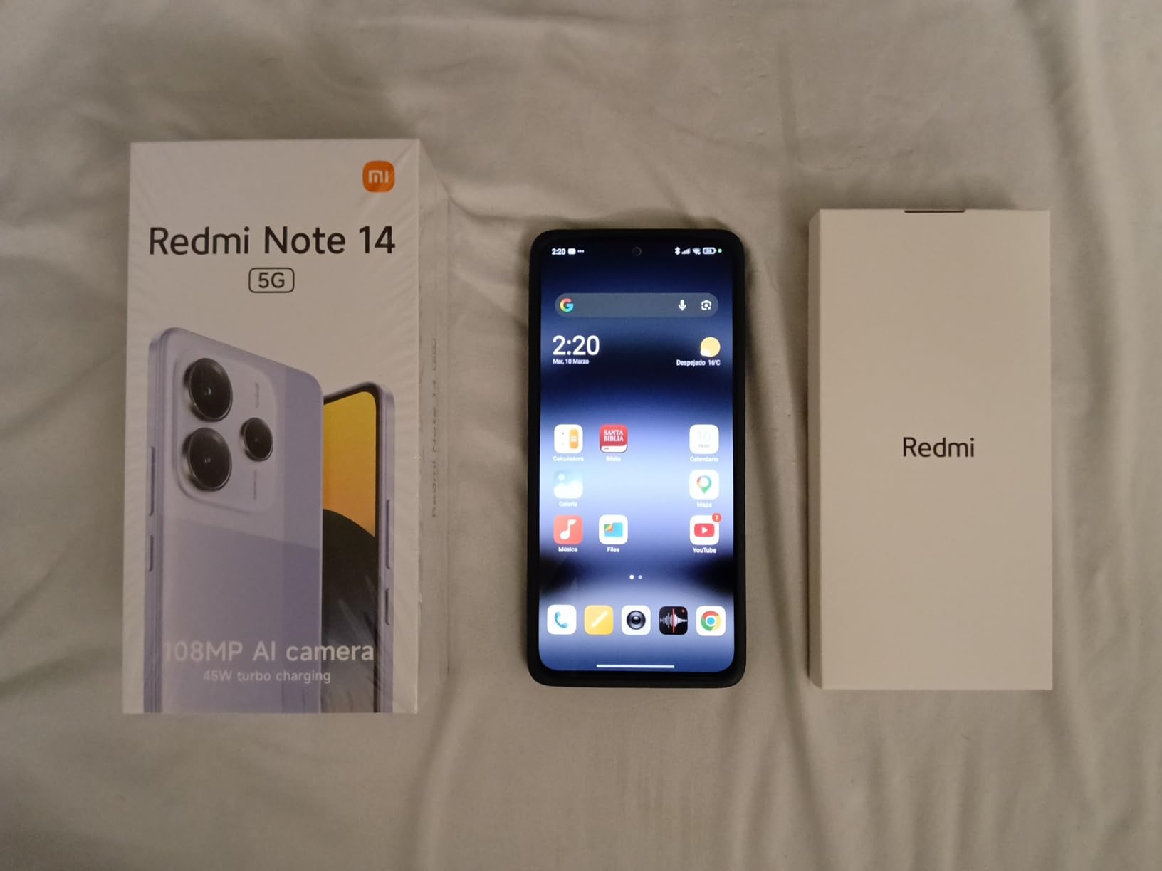 Redmi Note 14 5G + LTE (256GB + 8GB) 6.67