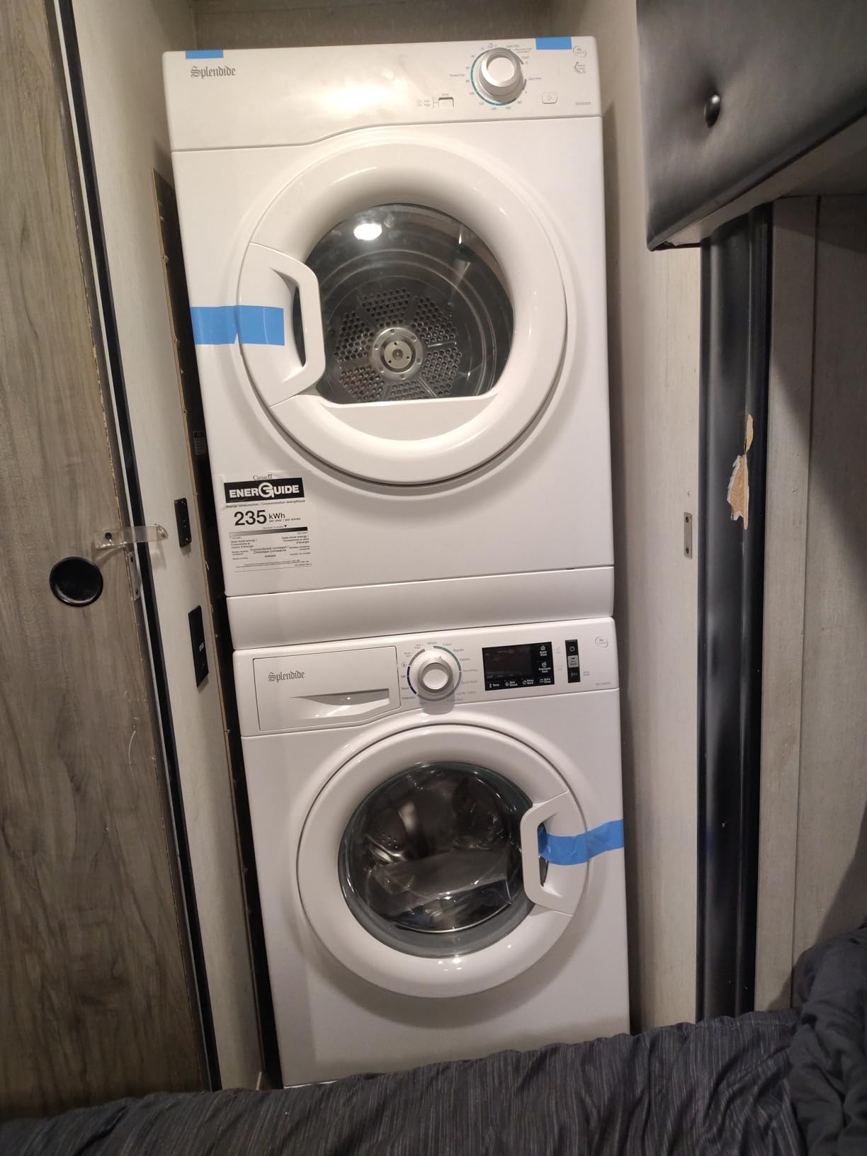 Splendide DV1725X & WFL2500X Washer & Dryer Stacked Bundle with Vent Kit & SK04 Stack Kit Included customer photo 1