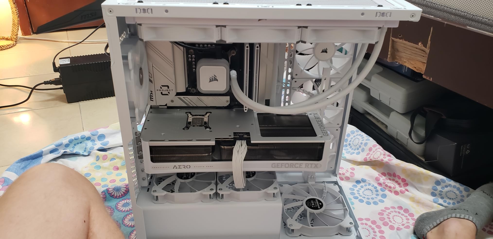 GIGABYTE GeForce RTX 5070 Ti AERO OC 16G Graphics Card, 16GB 256-bit GDDR7, PCIe 5.0, WINDFORCE Cooling System, GV-N507TAERO OC-16GD Video Card customer photo 1