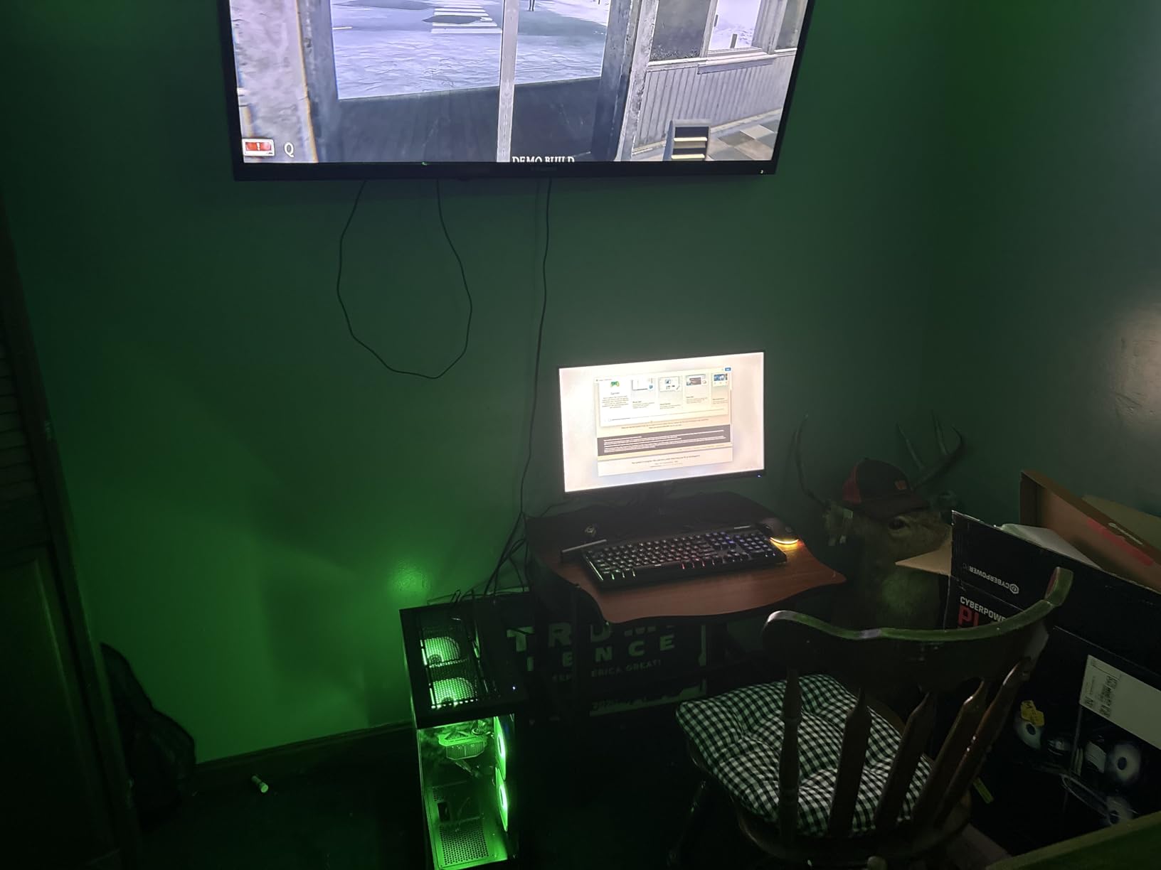 CyberPowerPC Gamer Xtreme VR Gaming PC, Intel Core i5-13400F 2.5GHz, GeForce RTX 5060 8GB, 16GB DDR5, 1TB PCIe 4.0 SSD, WiFi Ready & Windows 11 Home (GXiVR8060A40) customer photo 2