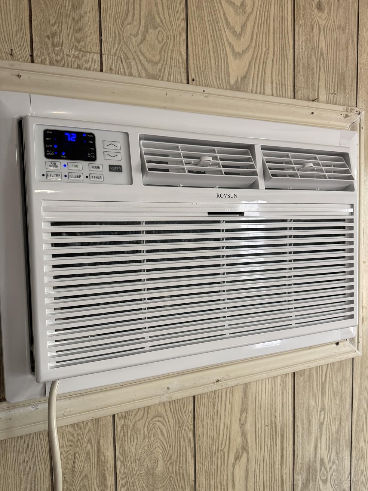 ROVSUN Smart 12000 BTU Through the Wall Air Conditioner with Remote & App Control, Energy Saving Wall AC Unit with Timer for Bedroom, Living Room, Apartment, Dorm up to 550 Square Feet, 115V/60Hz customer photo 1