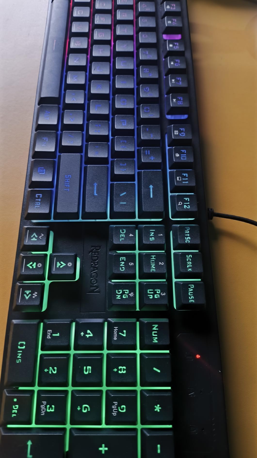 Redragon Updated S107 Gaming Keyboard and Mouse, RGB Gaming Keyboard and 10000 DPI Mouse Combo with 25-Key Anti-Ghosting, 1K Hz Programmable Mice with Software, Plug & Play to PC, Laptop [Upgrade] customer photo 1