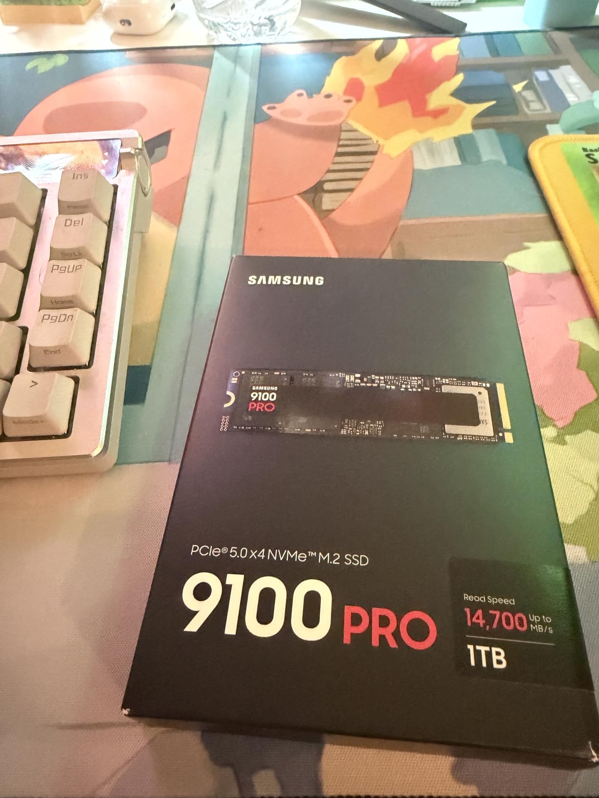 Samsung SSD 9100 PRO 1TB, PCIe 5.0x4 M.2 2280, Seq. Read Speeds Up to 14,700MB/s, Best for AI Computing, Gaming, and Heavy Duty Workstations (MZ VAP1T0B/AM) customer photo 1