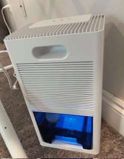 Dehumidifier, 95OZ Dehumidifier for Home 1000 Sq.Ft - Quiet with Auto Shut Off & Relaxing 7 Color Ambient Light,Ideal for Livingroom, Bedroom, Basement(Black) customer photo 1