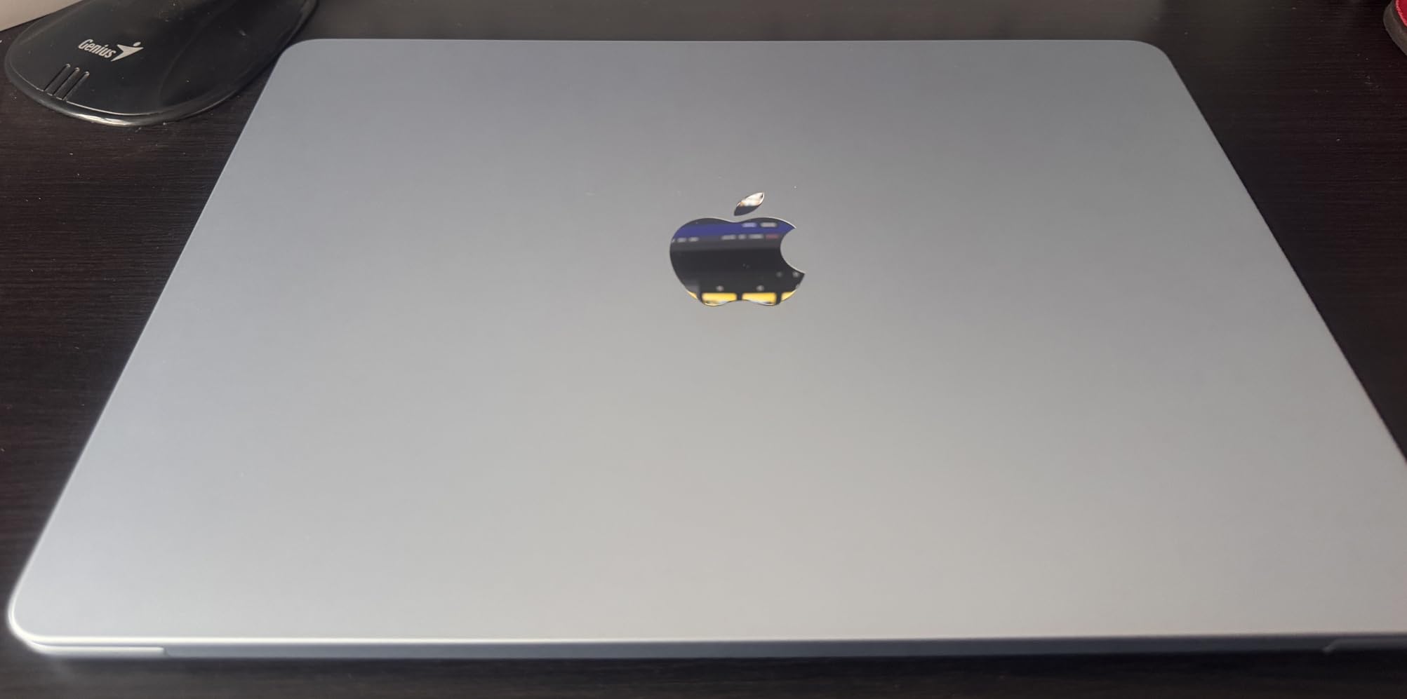 2025 MacBook Air 13-inch Laptop with M4 chip: Built for Apple Intelligence, 13.6-inch Liquid Retina Display, 16GB Unified Memory, 256GB SSD Storage, 12MP Center Stage Camera, Touch ID; Midnight customer photo 1