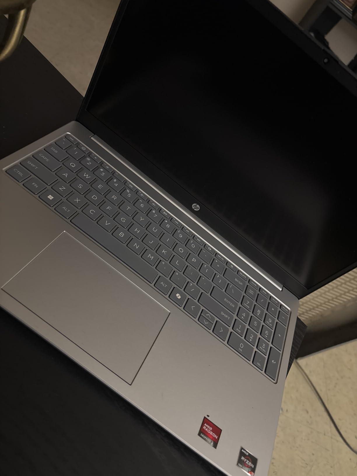HP 15.6 inch Laptop, HD Touchscreen Display, AMD Ryzen 3 7320U, 8 GB RAM, 128 GB SSD, AMD Radeon Graphics, Windows 11 Home in S Mode, Natural Silver, 15- fc0099nr customer photo 1