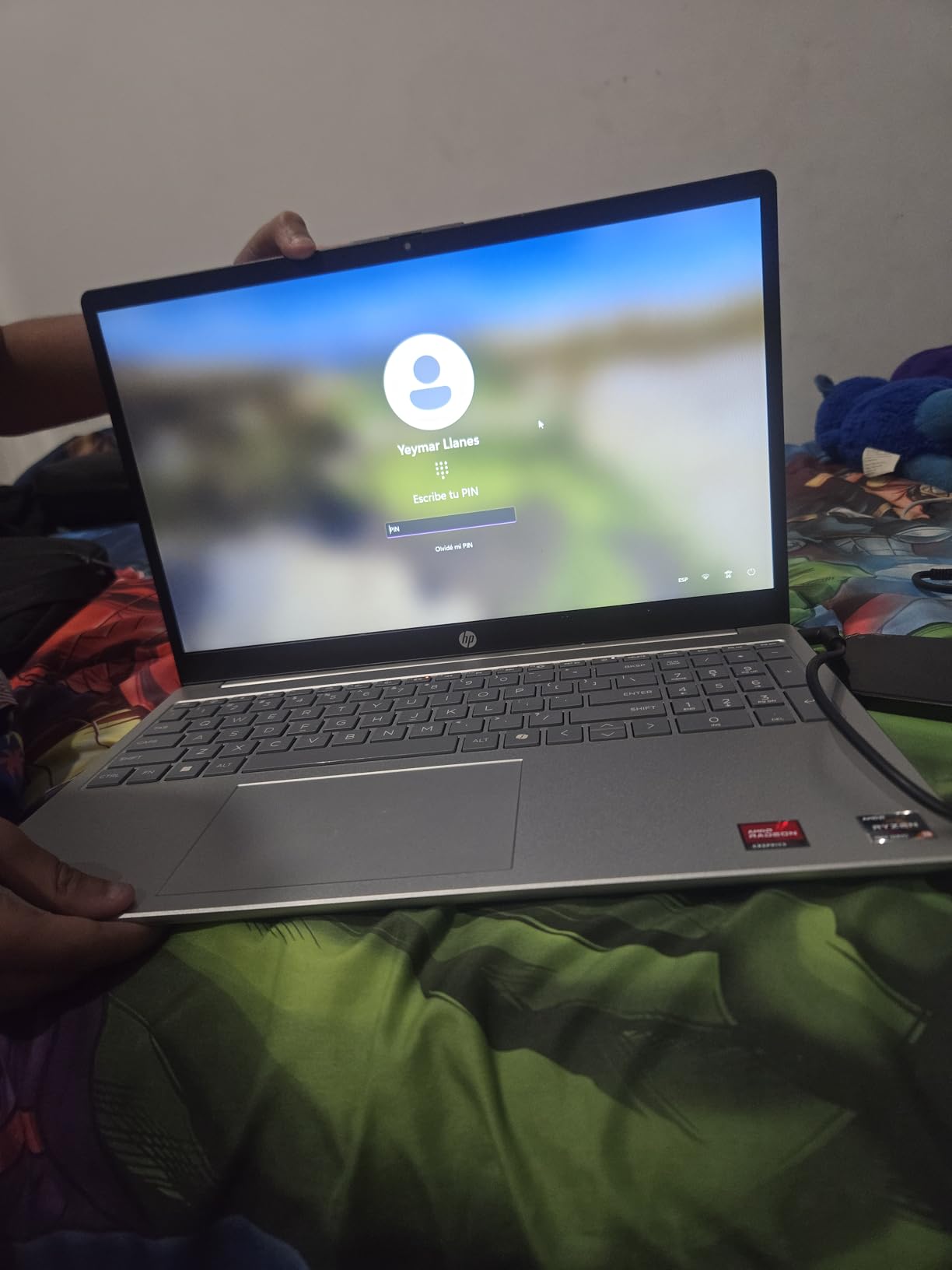 HP 15.6 inch Laptop, HD Touchscreen Display, AMD Ryzen 3 7320U, 8 GB RAM, 128 GB SSD, AMD Radeon Graphics, Windows 11 Home in S Mode, Natural Silver, 15- fc0099nr customer photo 2