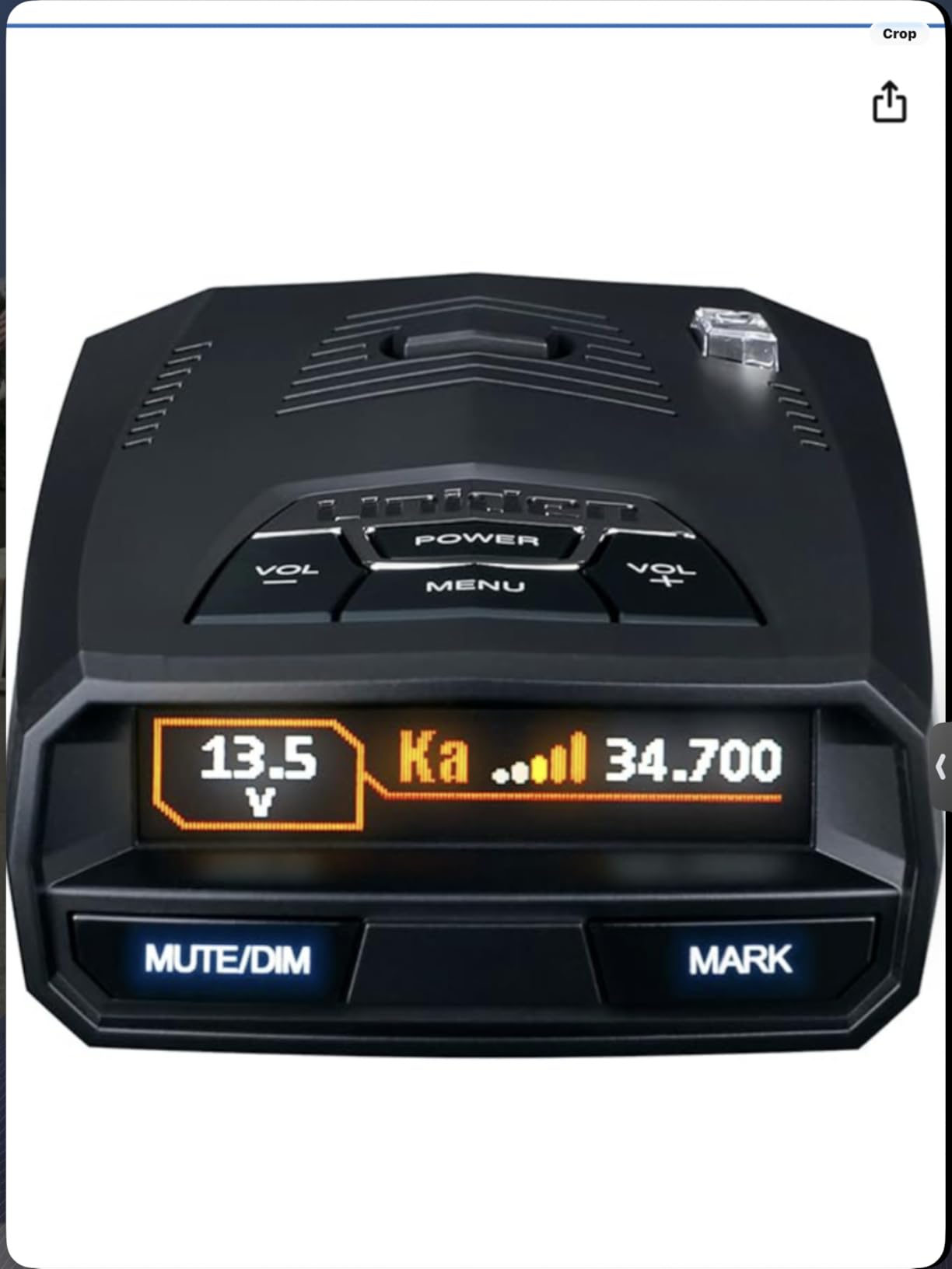Uniden R4W (new Model) Extreme Long-Range Laser/Radar Detector, Record Shattering Performance, 360° Awareness, Built-in GPS, Wi-Fi, Bluetooth, Voice Alerts, Red Light & Speed Cameras, R/TACH App customer photo 2