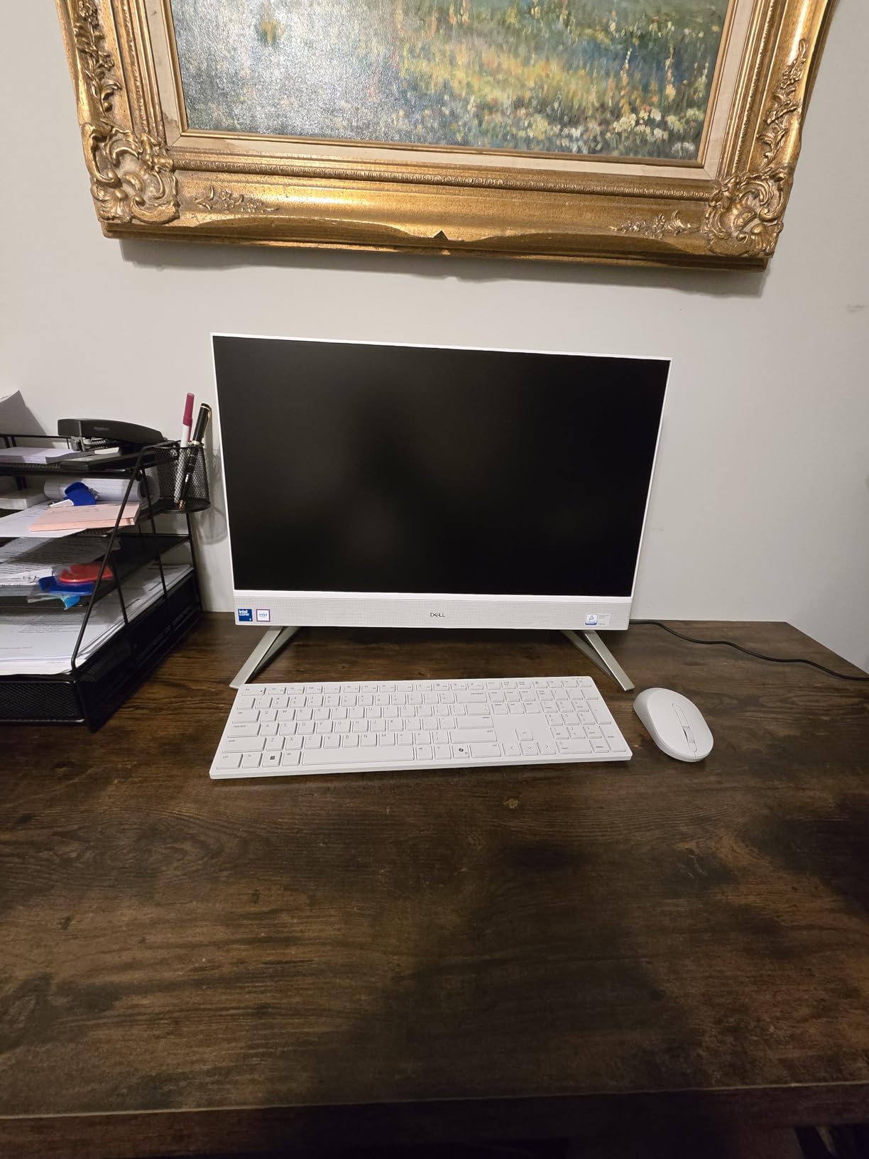 Dell 24 All-in-One Desktop ec24250 - 23.8-inch FHD Touch Display, Intel Core 5 Processor 120U, Intel Graphics, 16GB DDR5 RAM, 512GB SSD, Windows 11 Home, Onsite Service+6 Months Retail Migrate - White customer photo 2