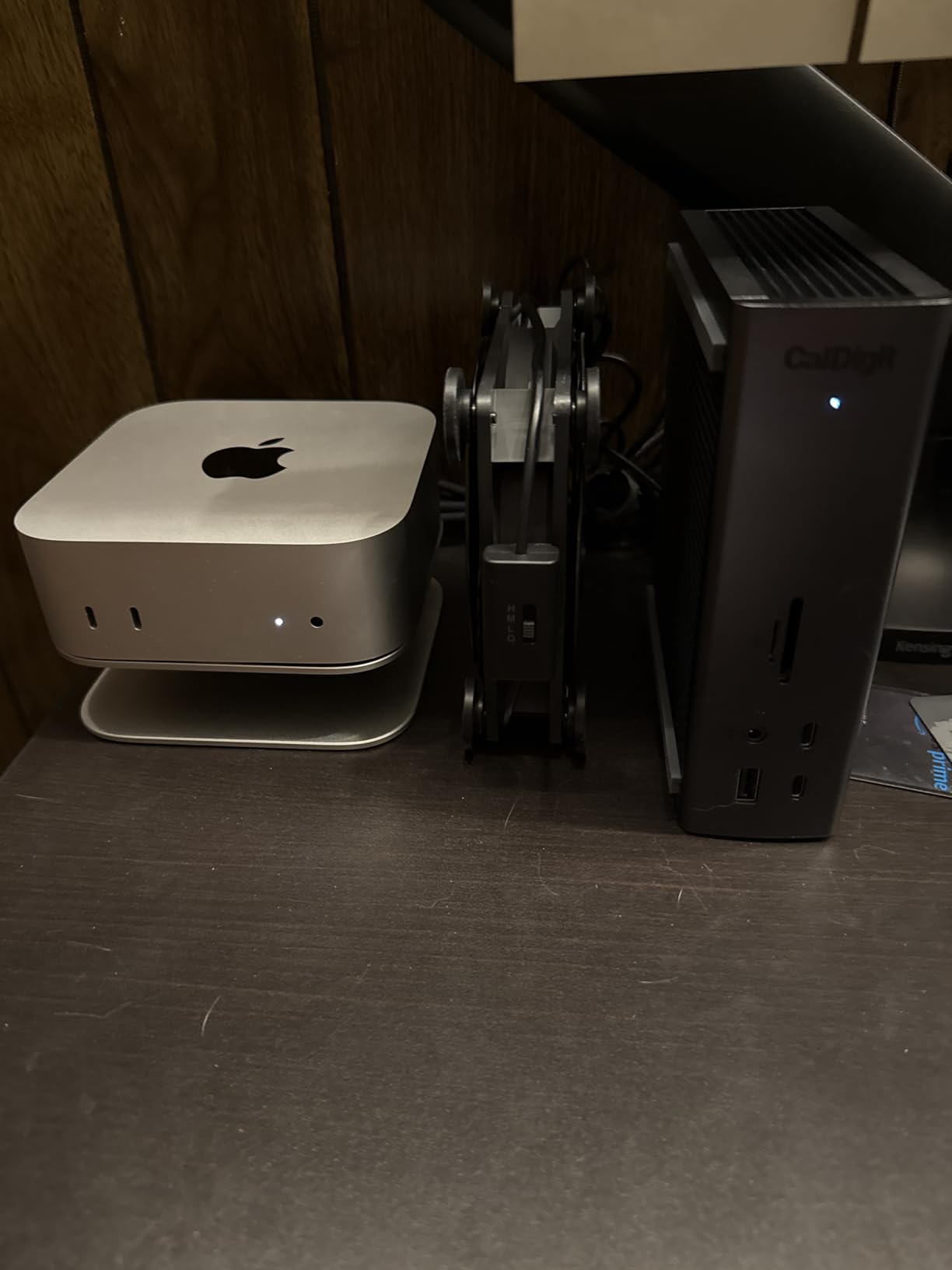 CalDigit TS5 Thunderbolt 5 Dock - 15 Port, 140W Charging, 80Gb/s TBT 5 x 4, USB-C 10Gb x 3, USB-A x2, 2.5Gb Ethernet, Dual 8K@60Hz Displays, SD & microSD UHS-II, 1m Braided Cable, Space Gray 240W PSU customer photo 1