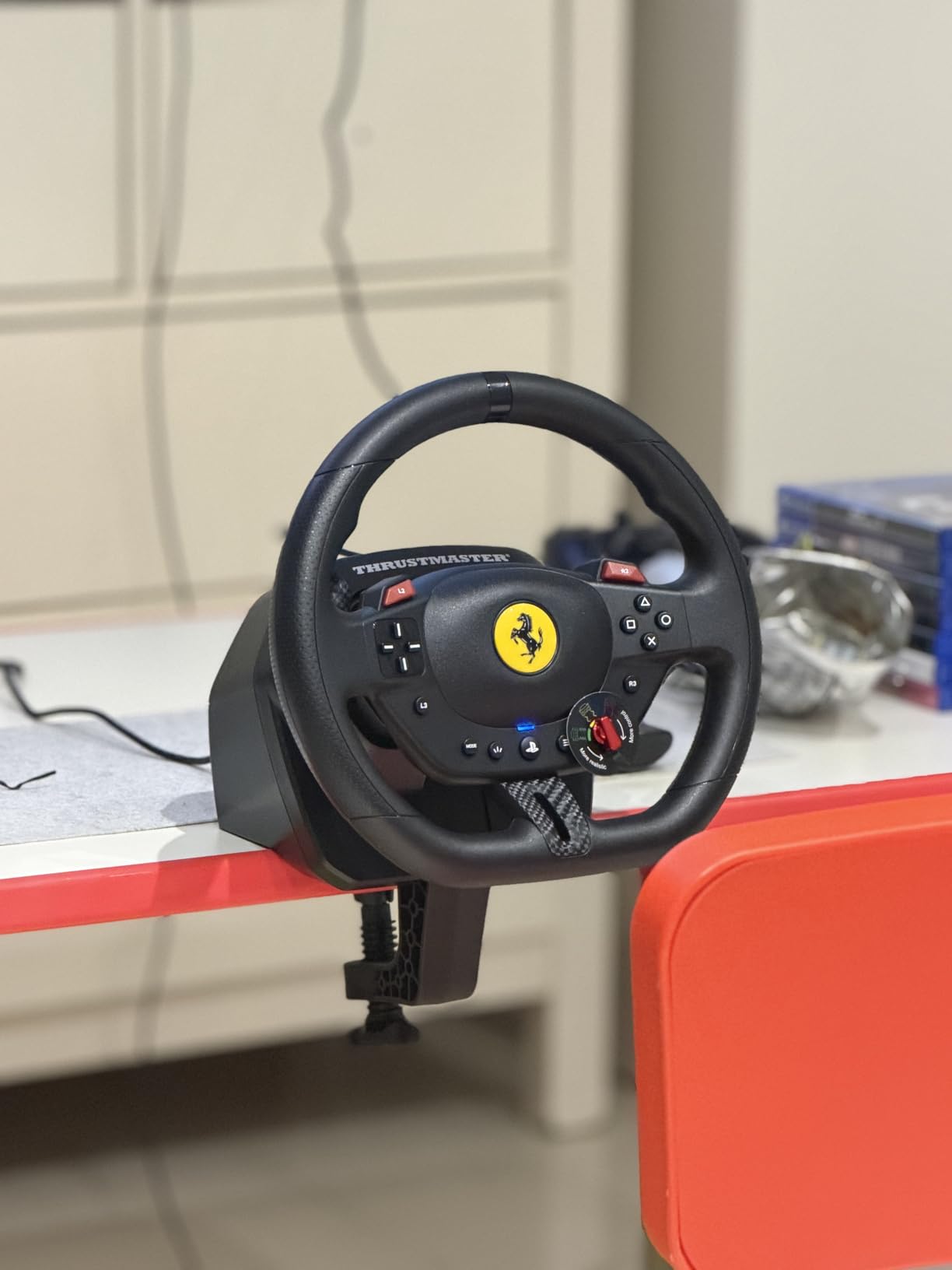 Thrustmaster T98 Racing Wheel and Pedal Set for Xbox Series X|S and PC - Officially Licensed by Ferrari, Gaming Steering Wheel, Driving Wheel Set customer photo 1