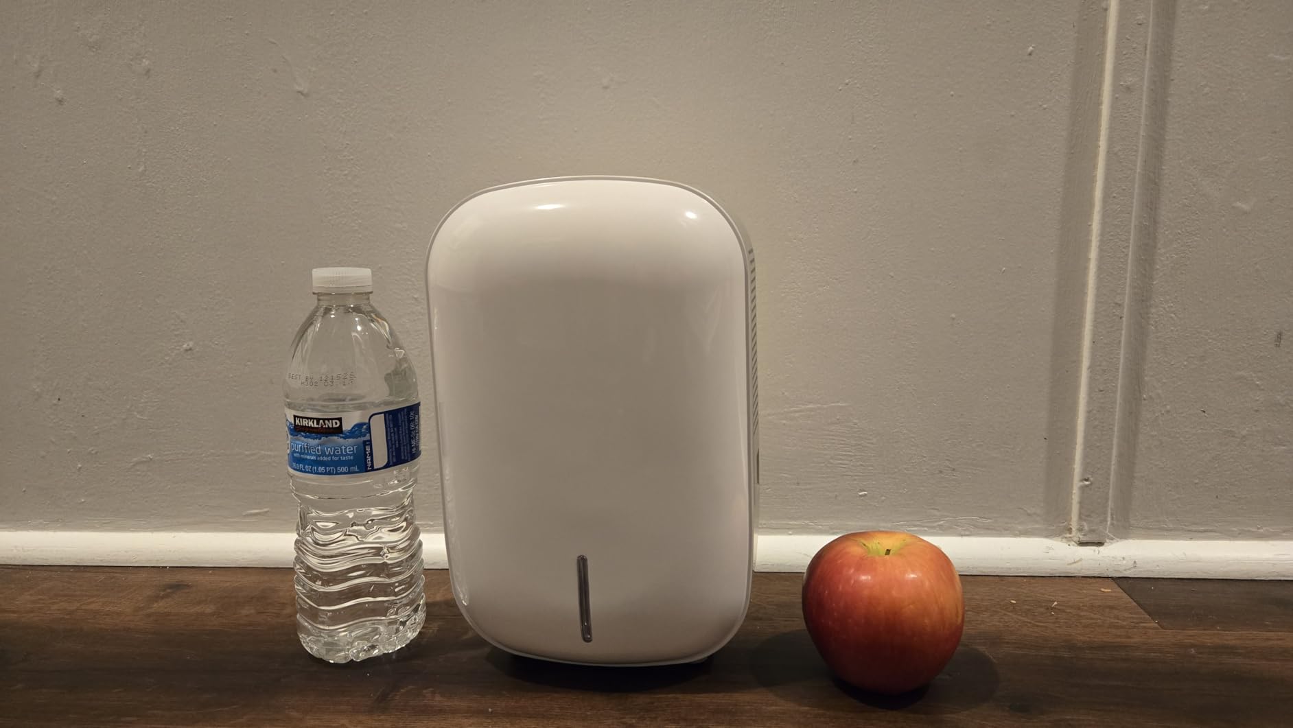 Mini Dehumidifier for Small Bathroom. Quiet. Auto Shut-OFF. Power Off Memory. Electric Dehumidifier for Small Space. Good for Bathroom Basement Bedroom Closet Safe Pantry RV Camper Yacht customer photo 2