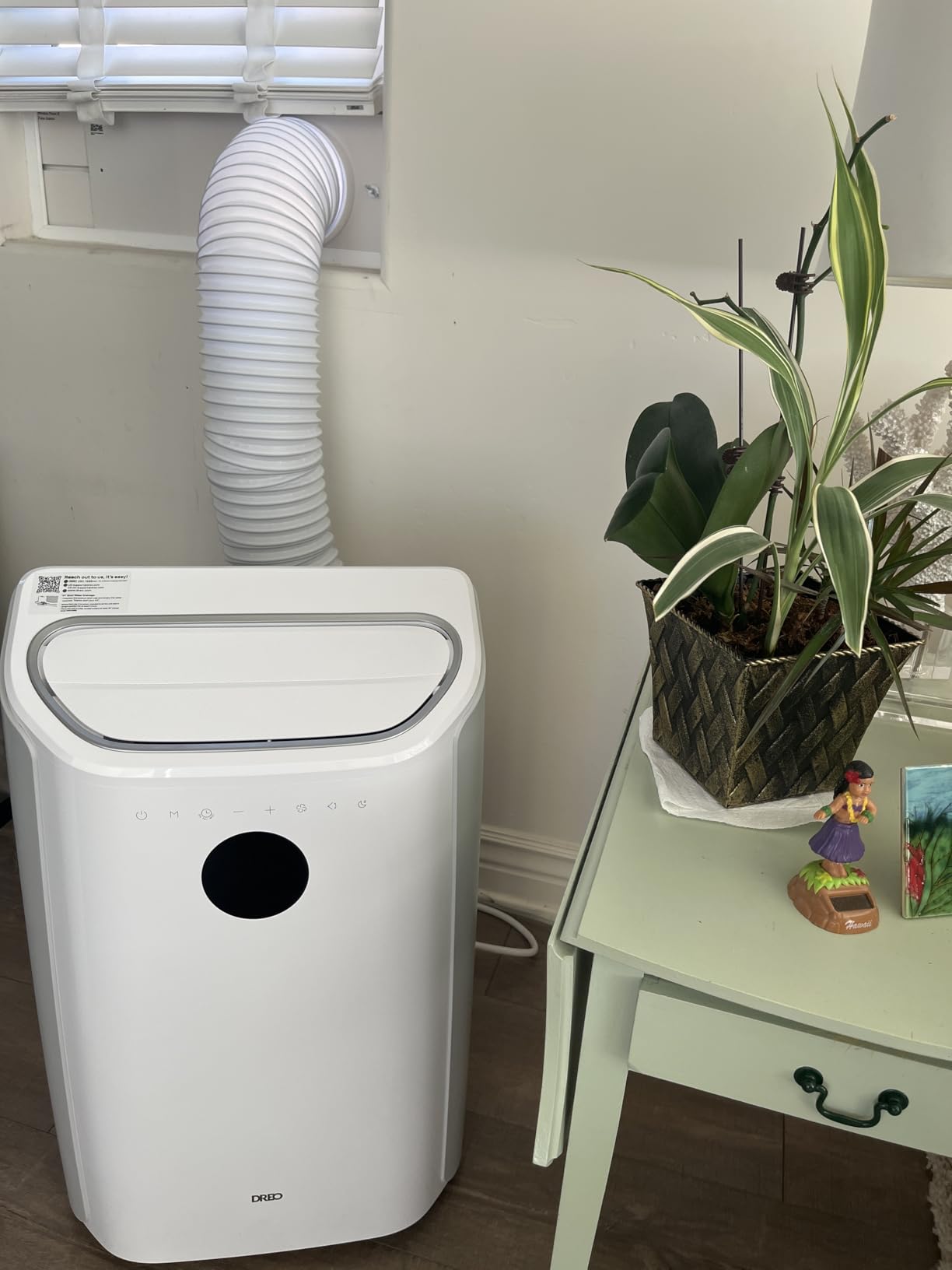 DREO Portable Air Conditioner 516S, 14000 BTU ASHRAE (10000 BTU DOE) Smart AC Unit for Bedroom with Drainage-free Cooling, Fan&Dehumidifier 3 in 1, APP/Voice/Remote, Quiet Standing AC for Room Indoors customer photo 2