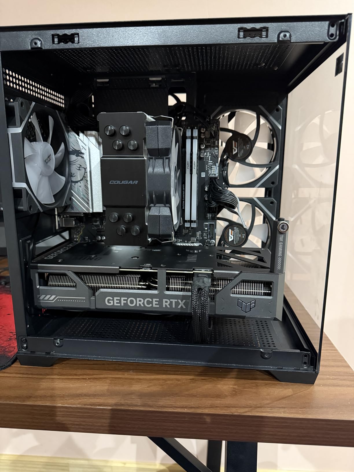 ASUS TUF Gaming NVIDIA GeForce RTX 5060 Ti 8GB GDDR7 OC Edition Graphics Card (PCIe 5.0, HDMI/DP 2.1, 3.1-Slot, Military-Grade Components, Protective PCB Coating, Axial-tech Fans), 3 Year Warranty customer photo 1