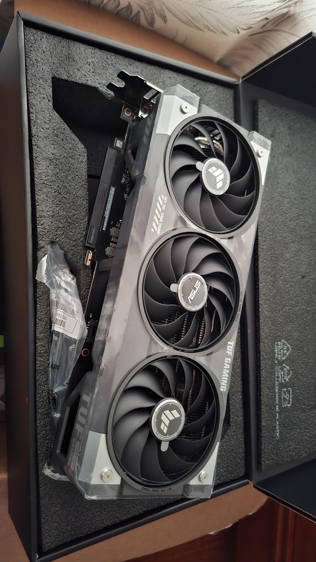 ASUS TUF Gaming NVIDIA GeForce RTX 5060 Ti 8GB GDDR7 OC Edition Graphics Card (PCIe 5.0, HDMI/DP 2.1, 3.1-Slot, Military-Grade Components, Protective PCB Coating, Axial-tech Fans), 3 Year Warranty customer photo 2